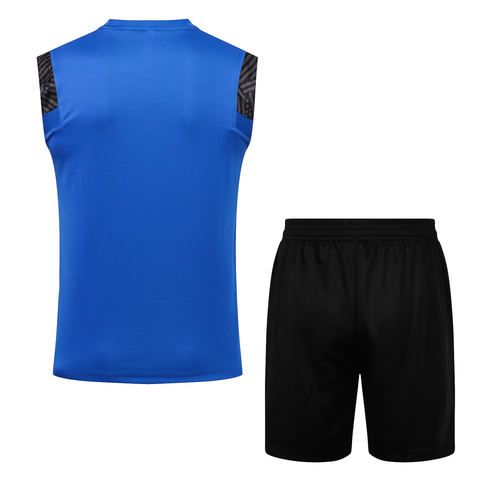21/22 Inter Milan Blue Vest Training Set--Vest and Short Pant Training Tracksuit - leoleo123123