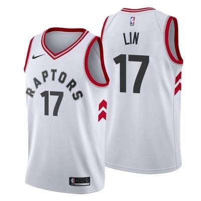 NBA Toronto Raptors #17 LIN White Jersey High Quality Name and Number Print - leoleo123123