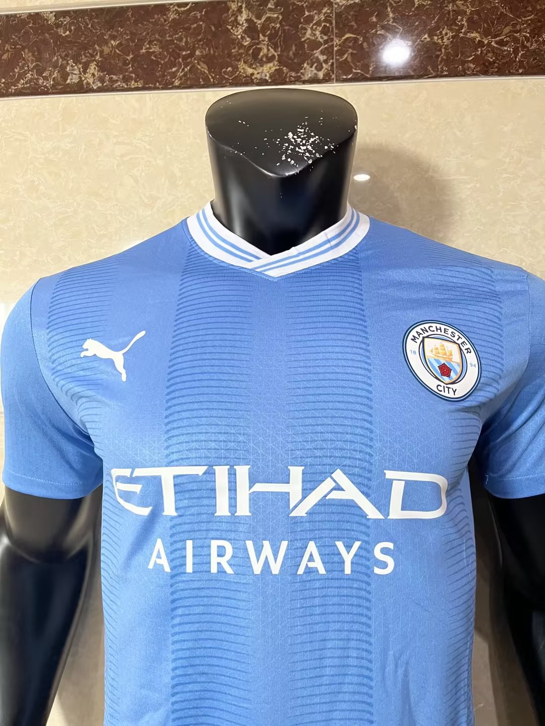 23/24 Man City Home Jersey Player Version 1:1 Quality - leoleo123123