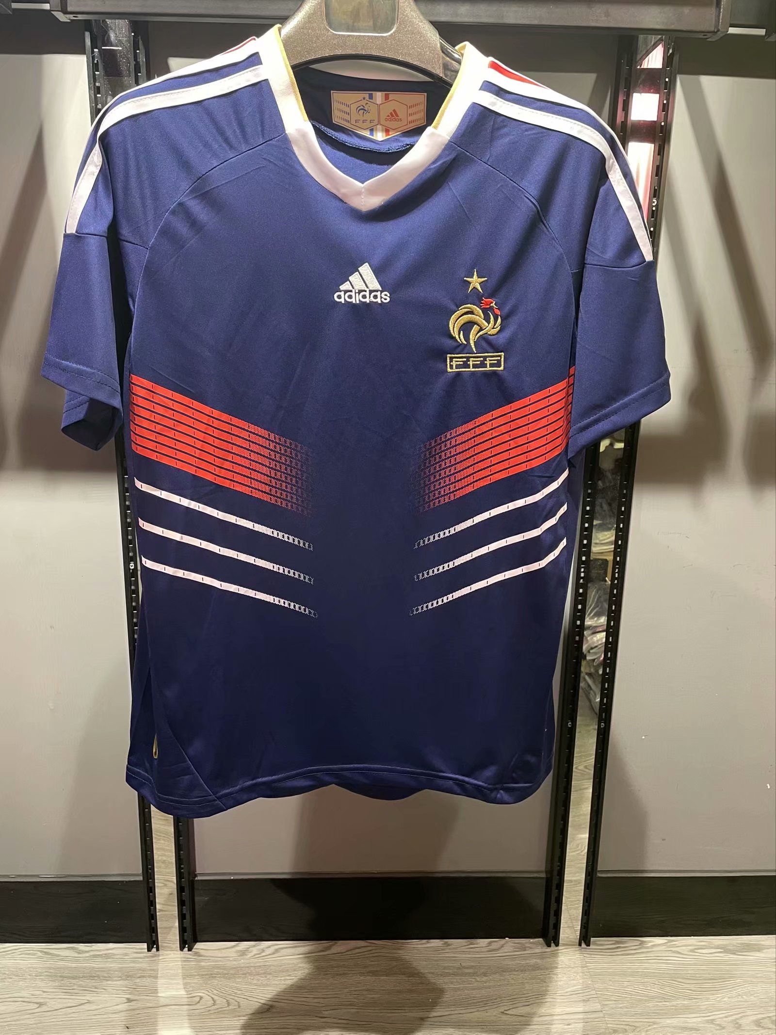 2010 France Home Retro Jersye - leoleo123123