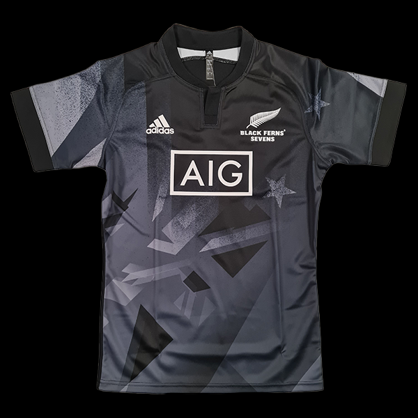 Rugby 2021-2021 All Black Sevens Home Rugby Jersey High Quality - leoleo123123