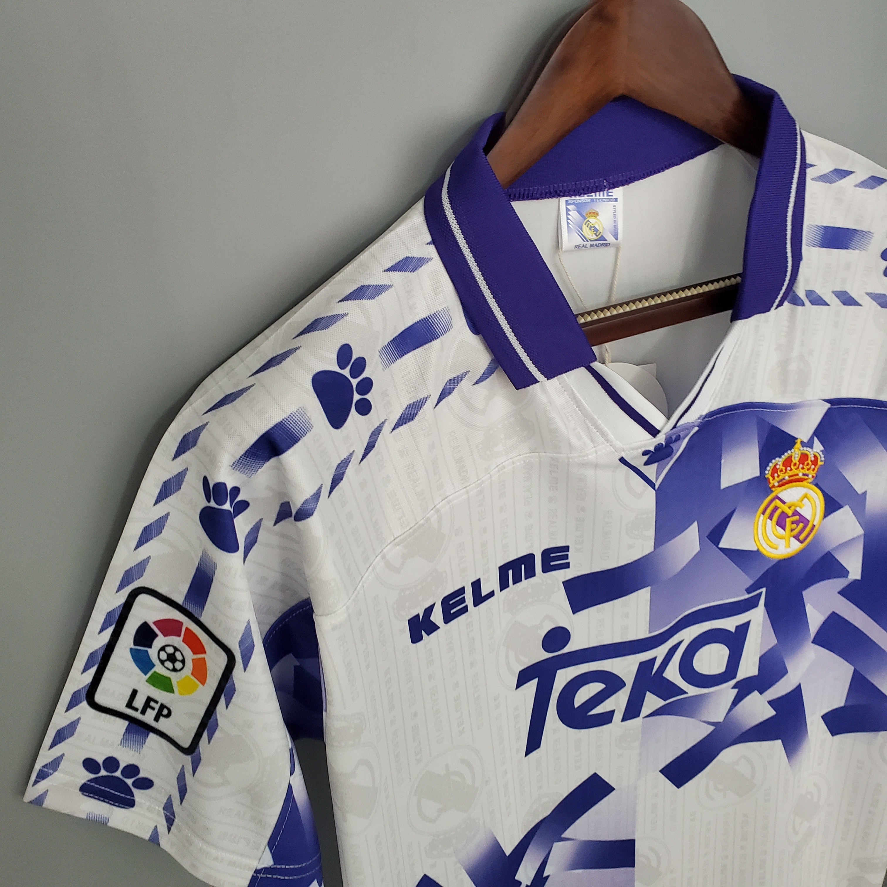 96/97 Real Madrid Third Retro Jersey - leoleo123123