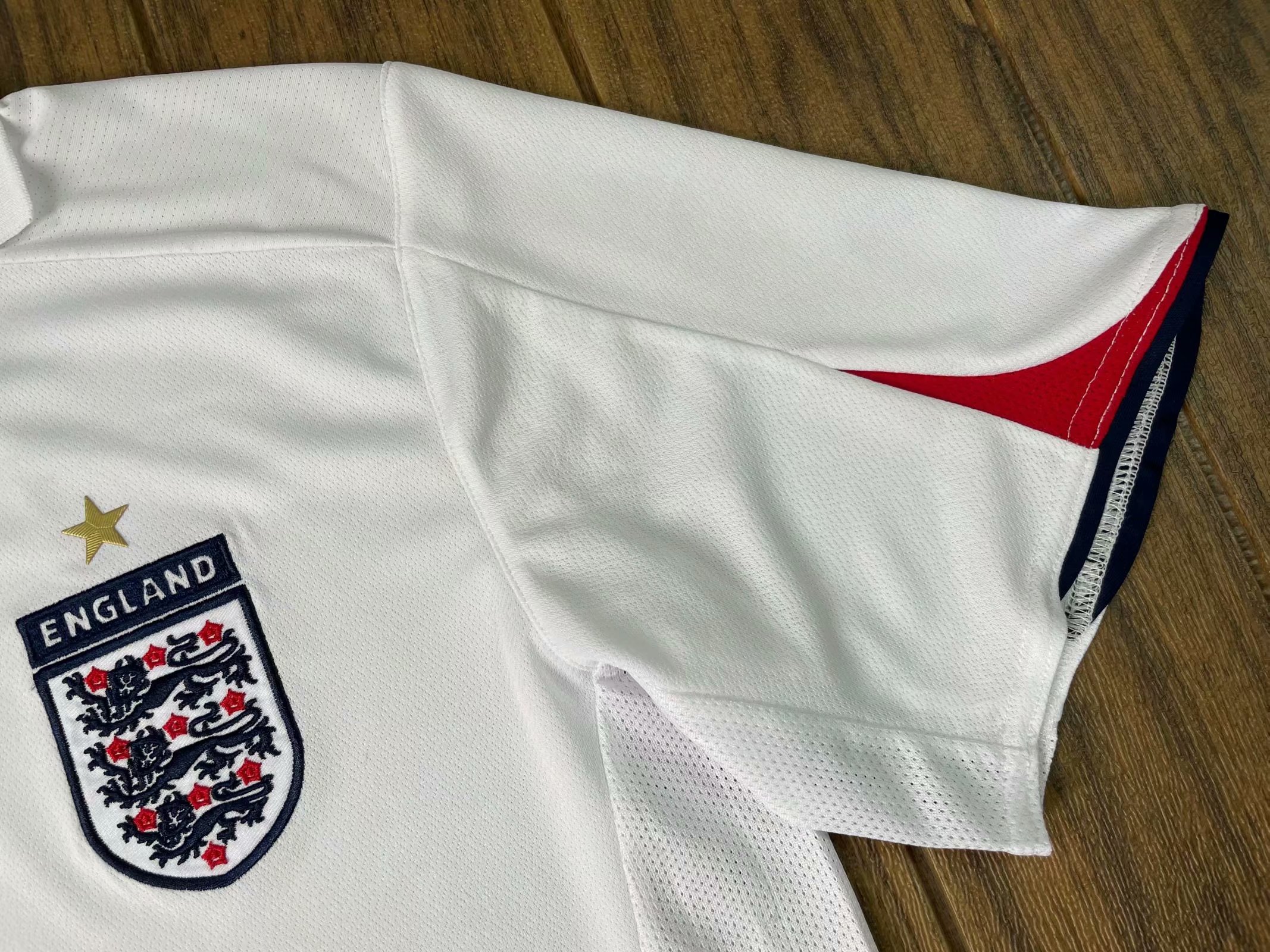 2006 England Home Retro Jersey - leoleo123123
