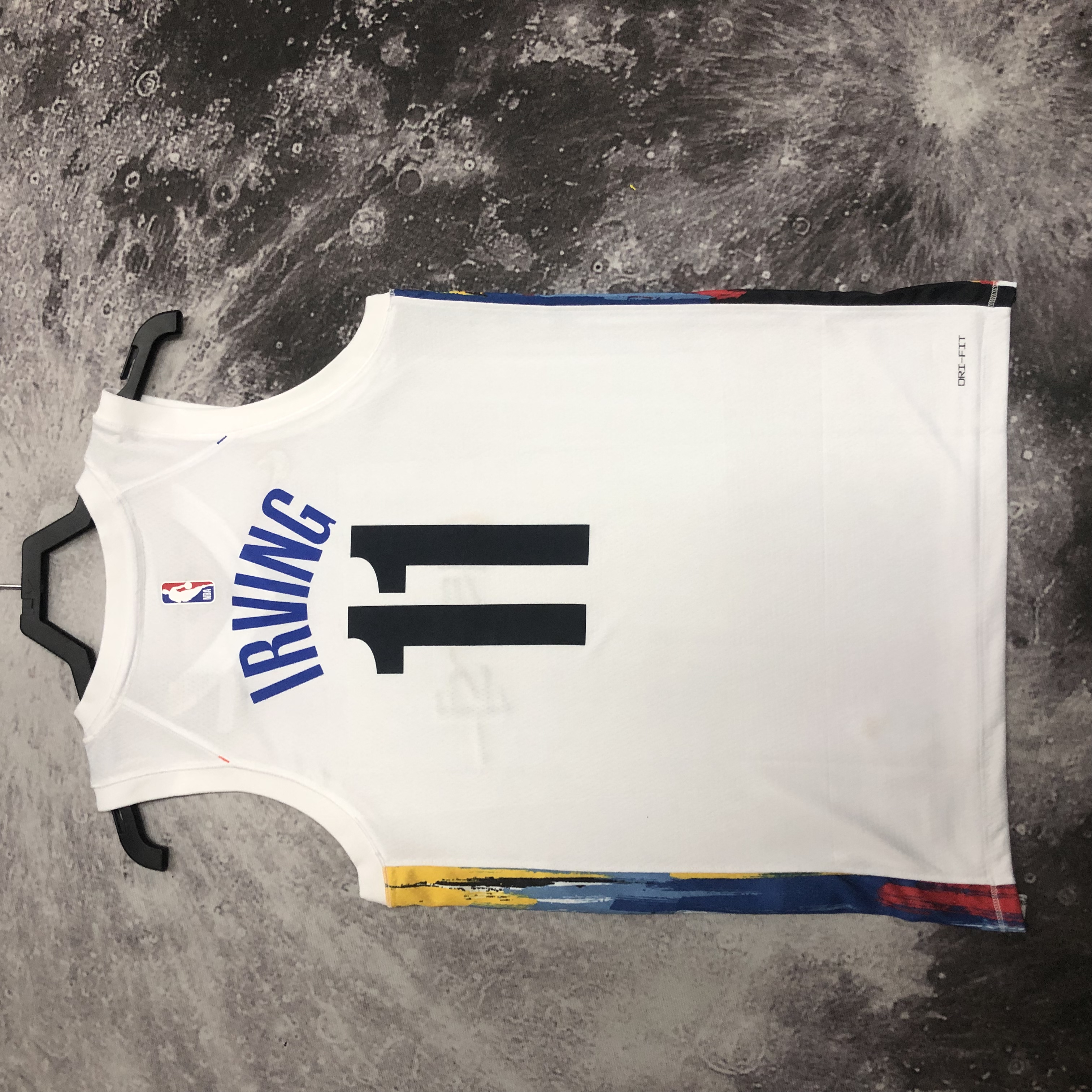 NBA Men 2023 Brooklyn Nets City Version White #11 IRVING Jersey High Quality Name and Number Print - leoleo123123