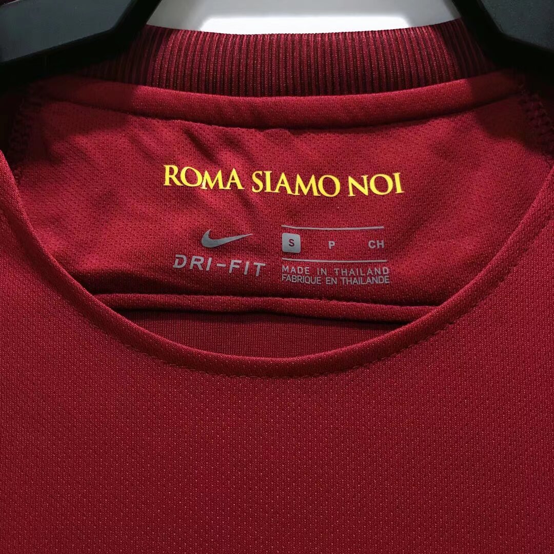 17/18 Roma Home Retro Jersey - leoleo123123