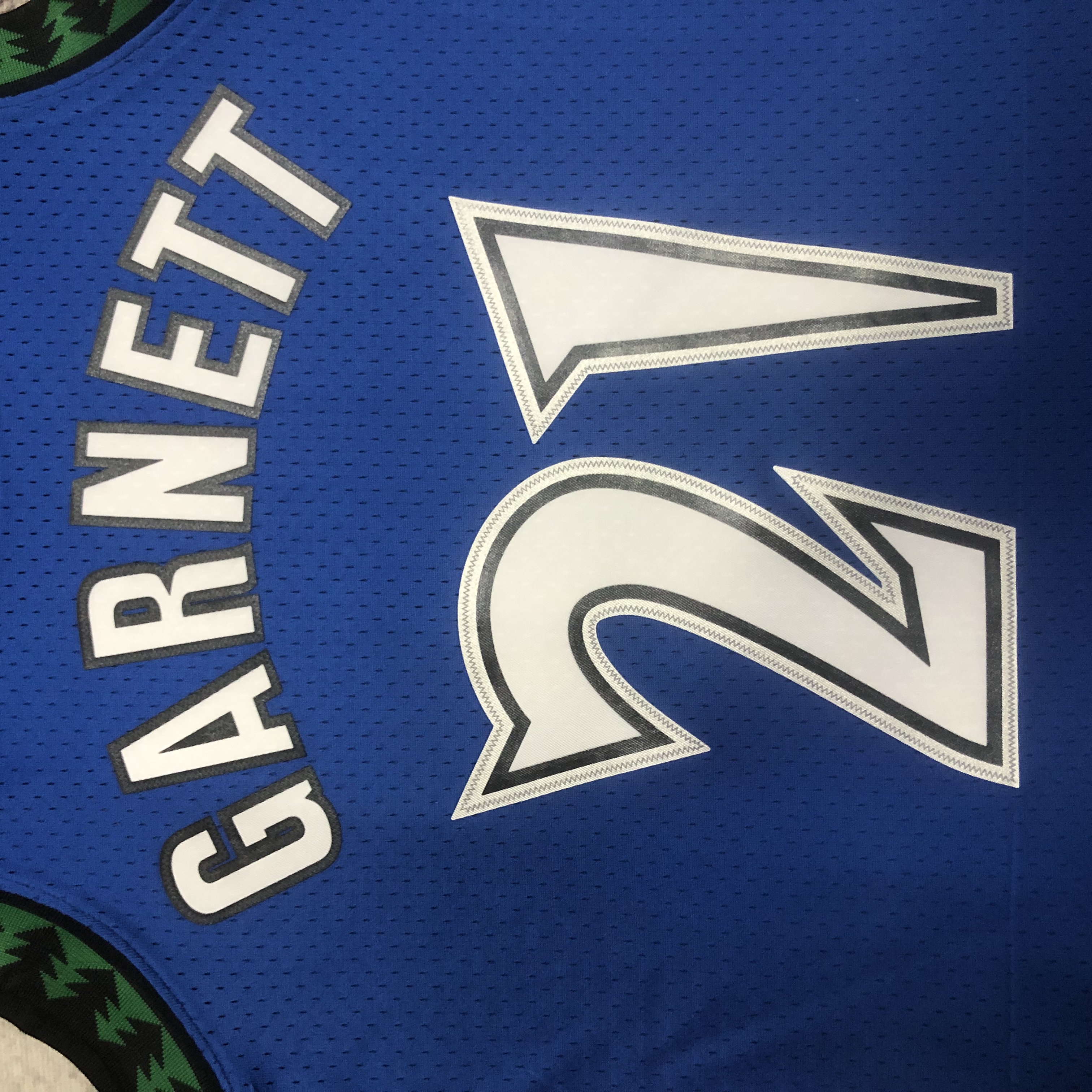 NBA Men 03-04 Minnesota Timberwolves Blue #0 GARNETT Classics Swingman Jersey - leoleo123123
