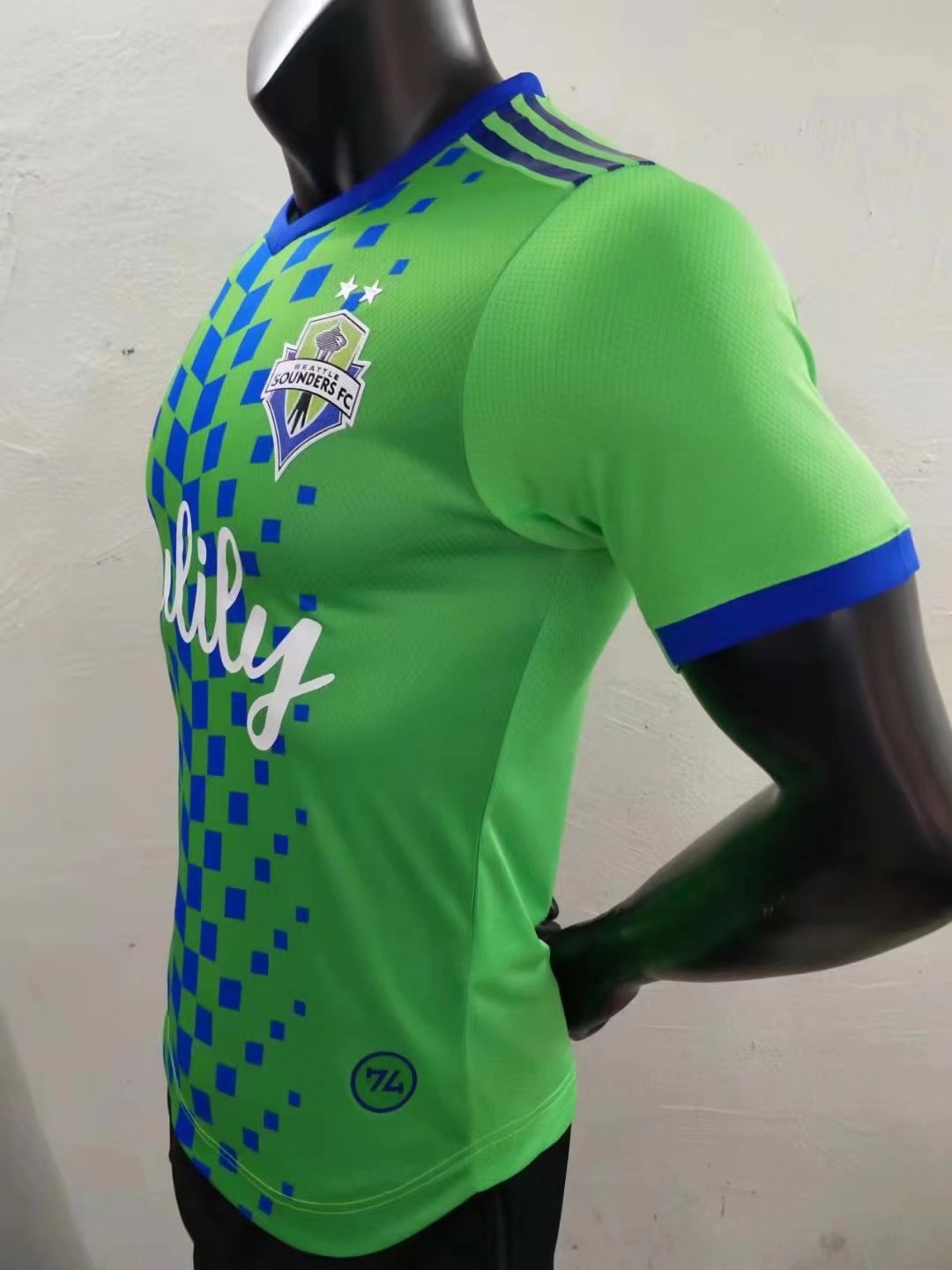 22/23 Seattle Sounders FC Home Jersey Player Version - leoleo123123