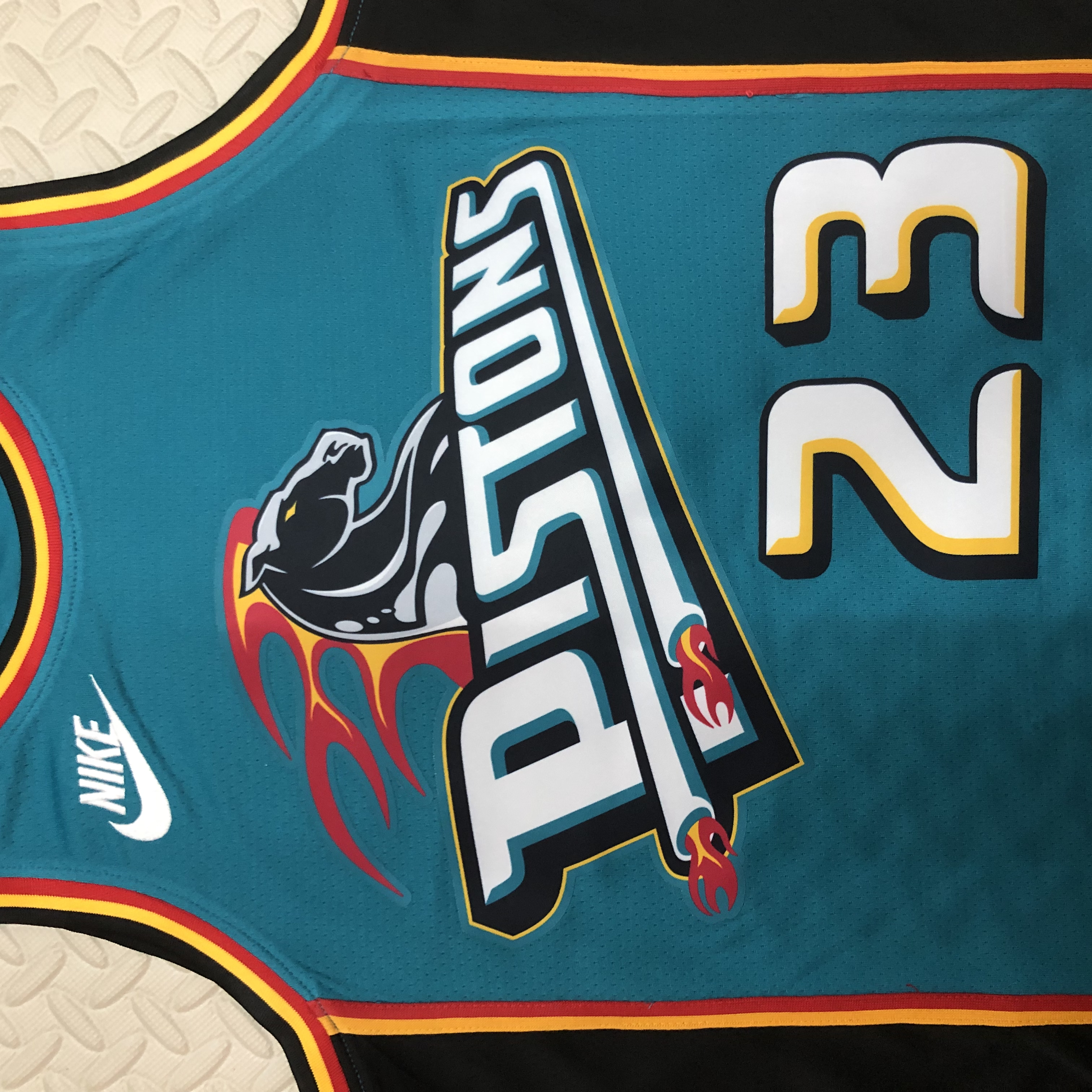 NBA Season 2023 Detroit Pistons Retro Green #22 IVEY Jersey High Quality Name and Number Print - leoleo123123
