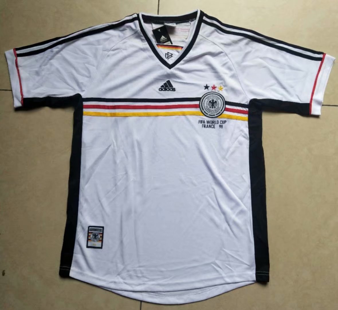 1998 Germany Home Retro Jersye - leoleo123123