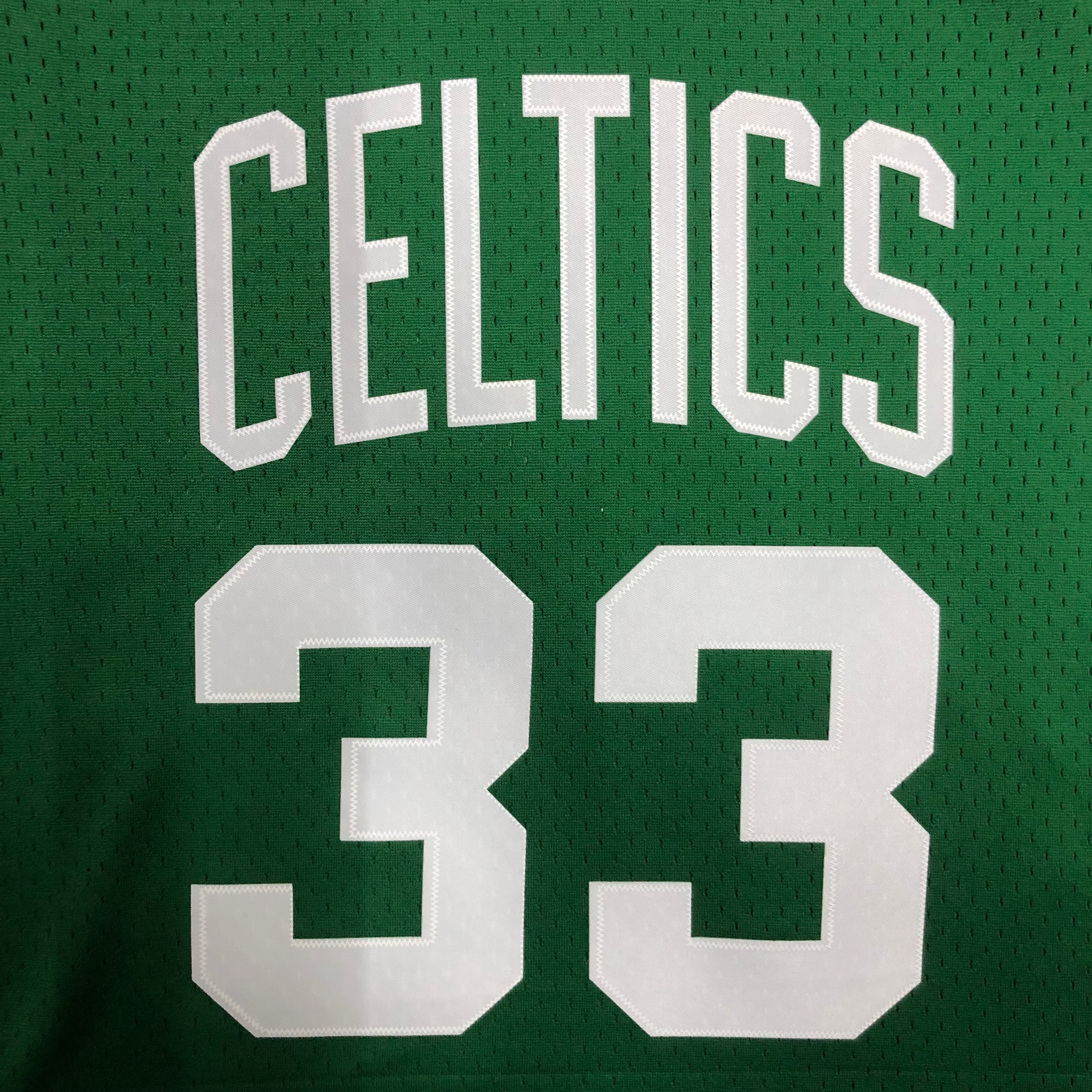 NBA Men Season 85-86 Boston Celtics Retro Green #33 BIRD Jersey High Quality Name and Number Print - leoleo123123