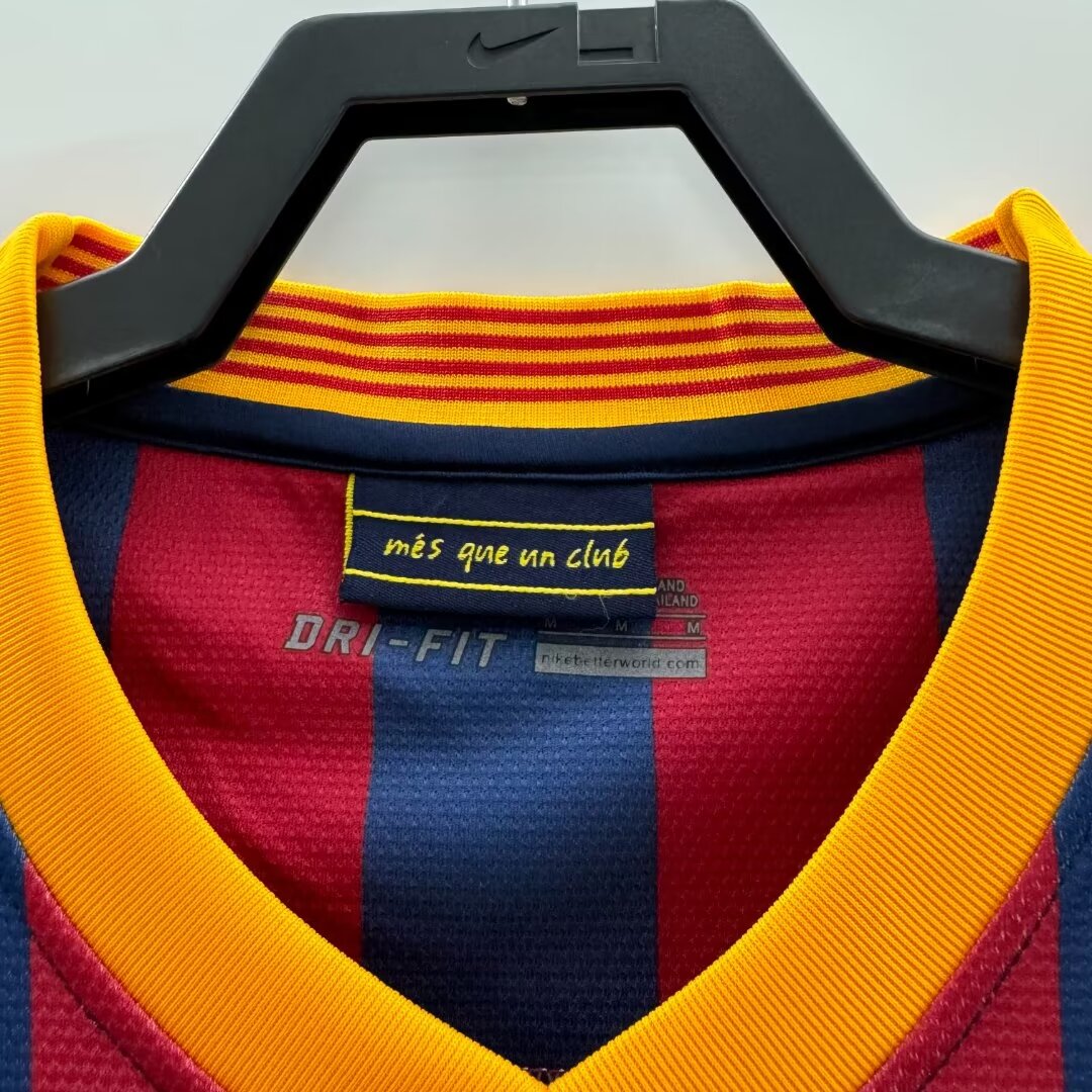 13/14 Barcelona Home Retro Jersey - leoleo123123