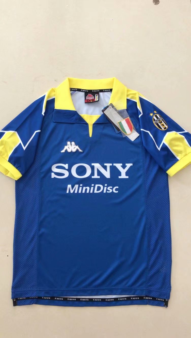 97-98 Juventus Away Retro Jersye - leoleo123123