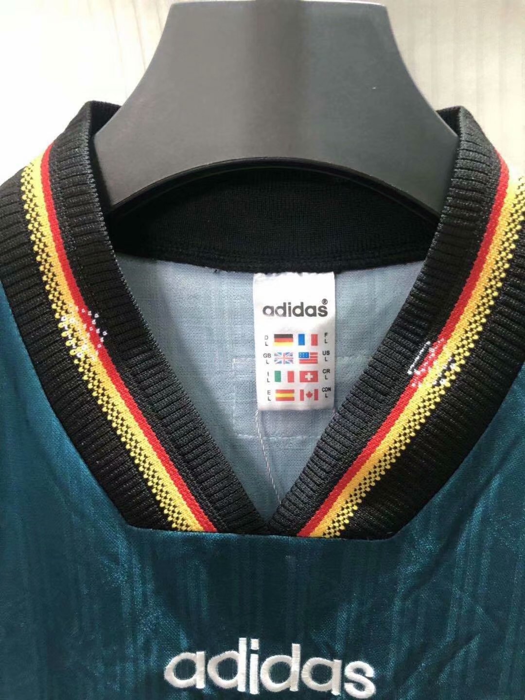 96 Germany Away Retro Jersey - leoleo123123