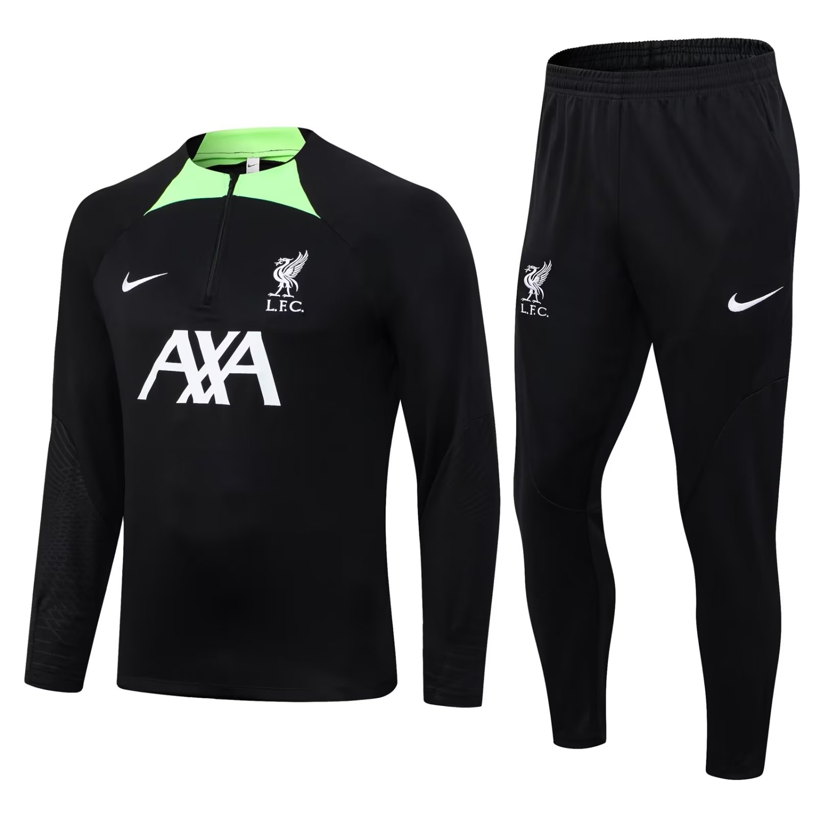 23/24 Liverpool Kids Black Sweater Tracksuit Thai Quality - leoleo123123