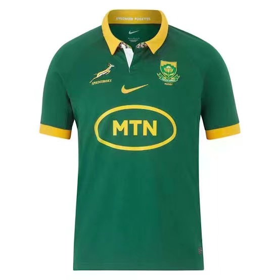 Rugby World Cup 2023 South Africa Home Rugby Jersey High Quality - leoleo123123