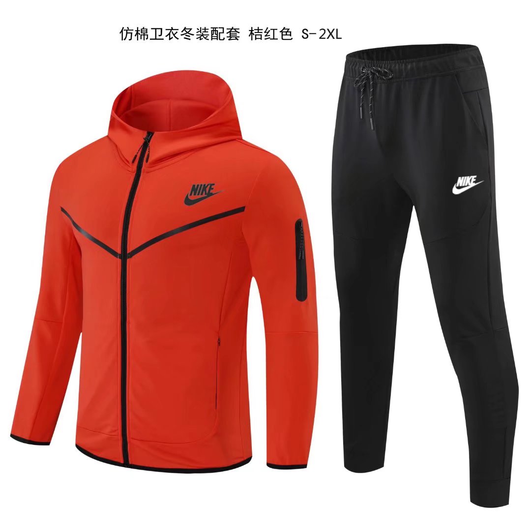 21/22 Nike Jacket Tracksuit Orange red Color - leoleo123123