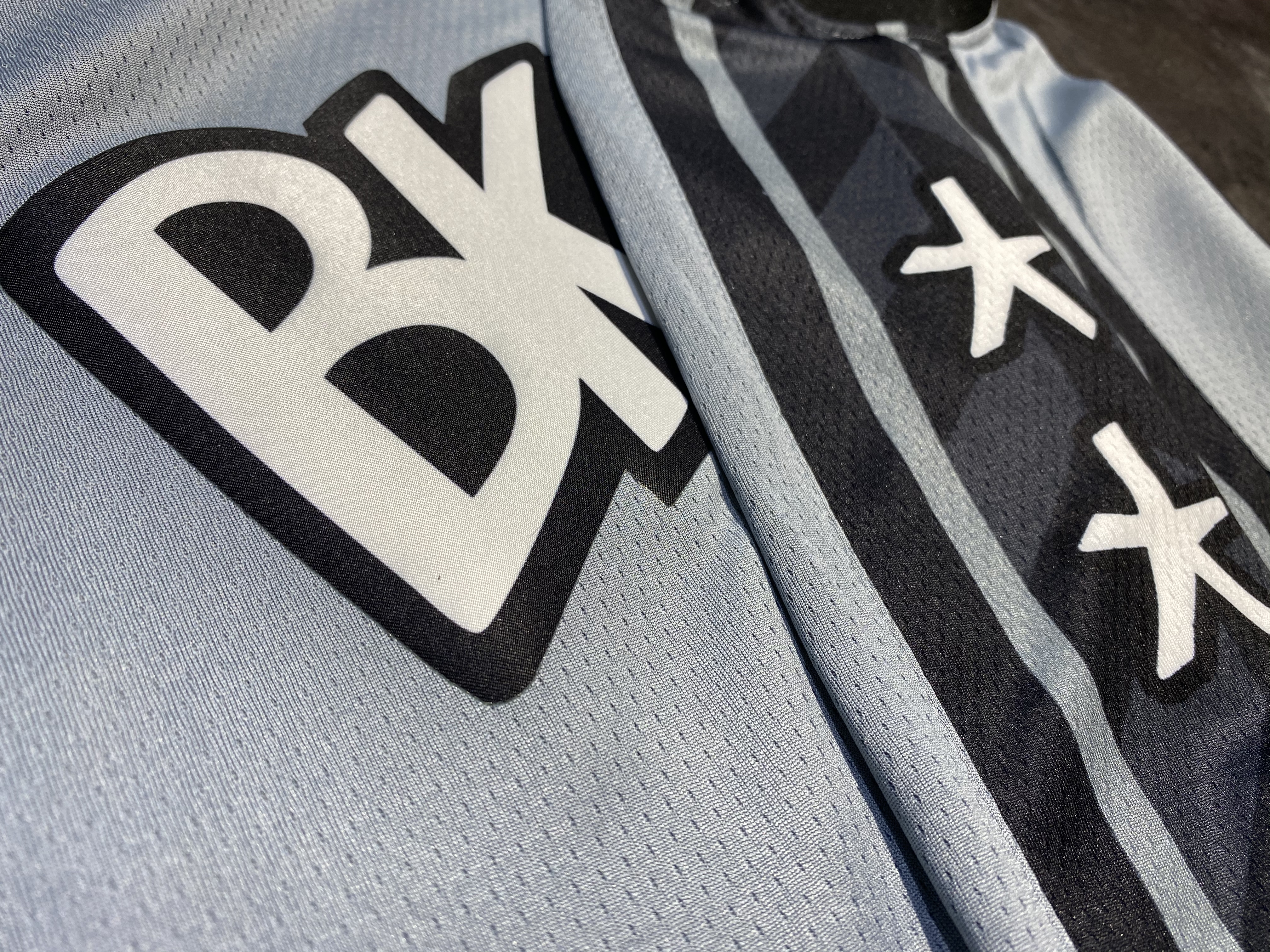 NBA Men New Brooklyn Nets Grey City #11 IRVING Jersey High Quality Name and Number Print - leoleo123123
