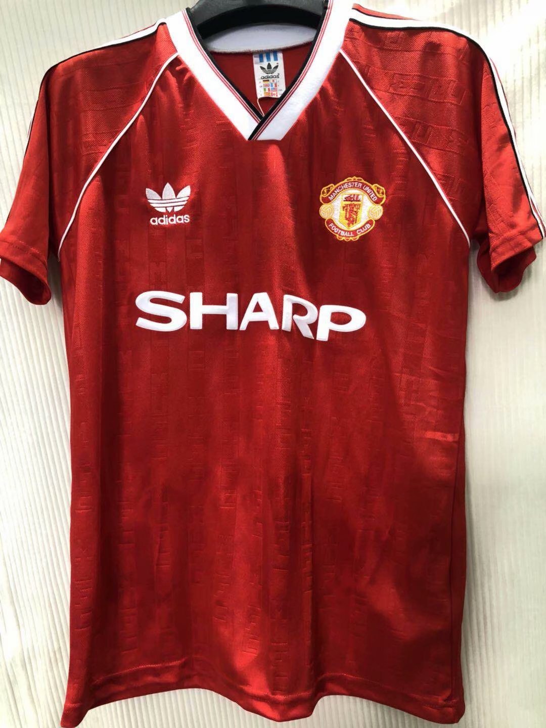 1988 Man United Home Retro Jersey - leoleo123123