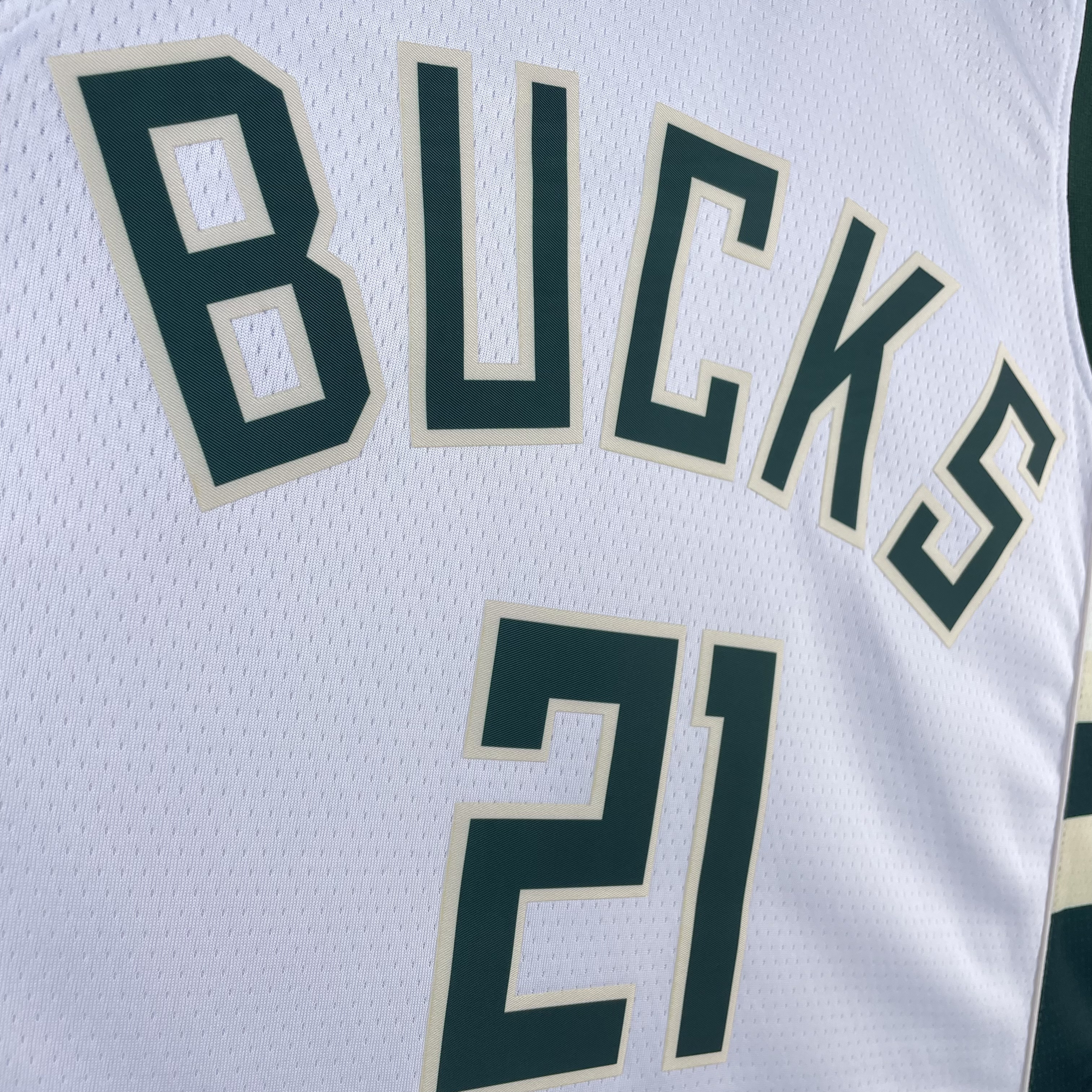 NBA Men 2023 Milwaukee Bucks White #21 HOLIDAY Jersey High Quality Name and Number Print - leoleo123123