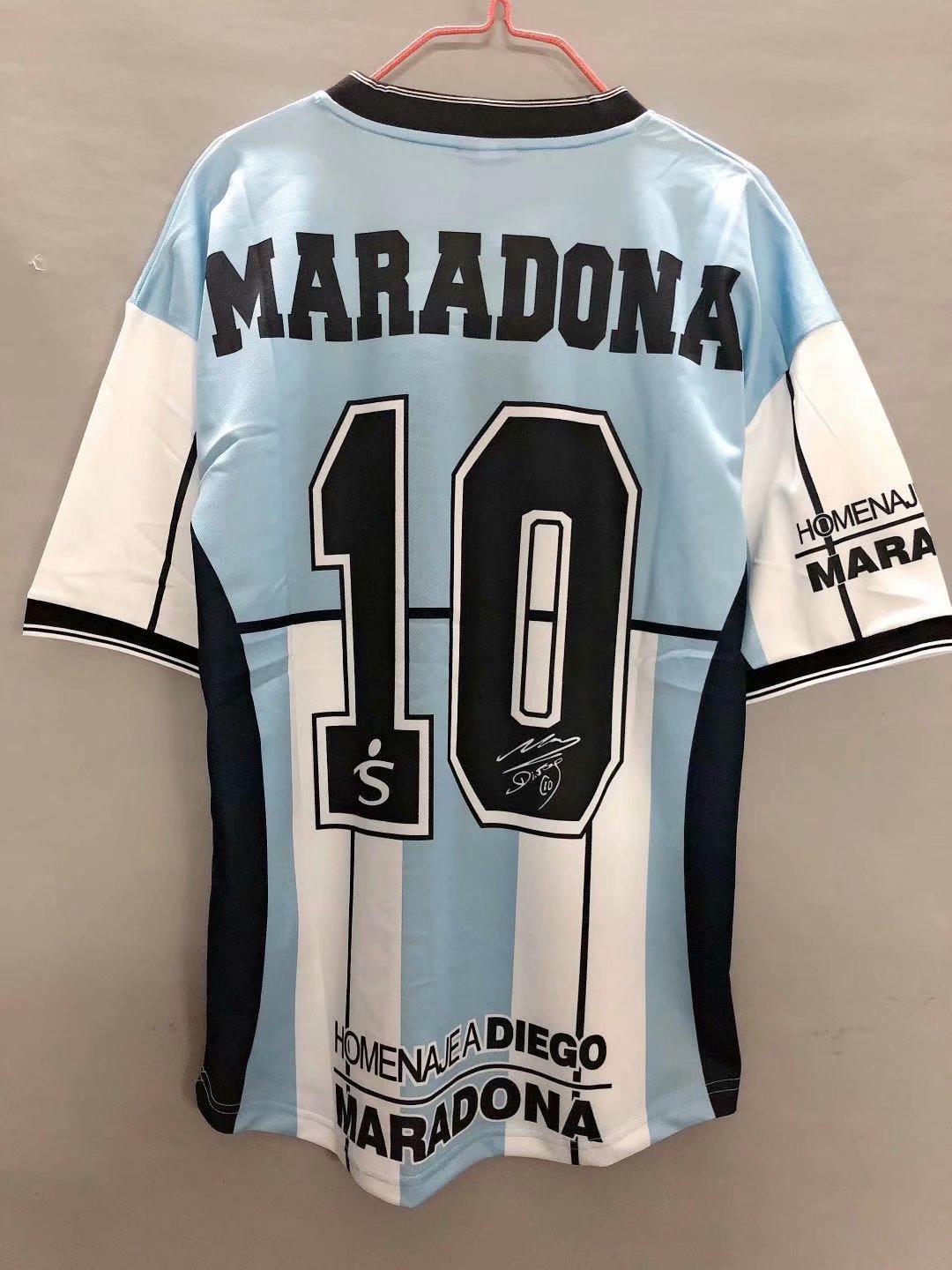 2001 Maradona Special Jersey Retro Jersey - leoleo123123