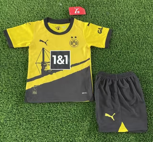 23/24 Dortmund Home Kids Jersey - leoleo123123