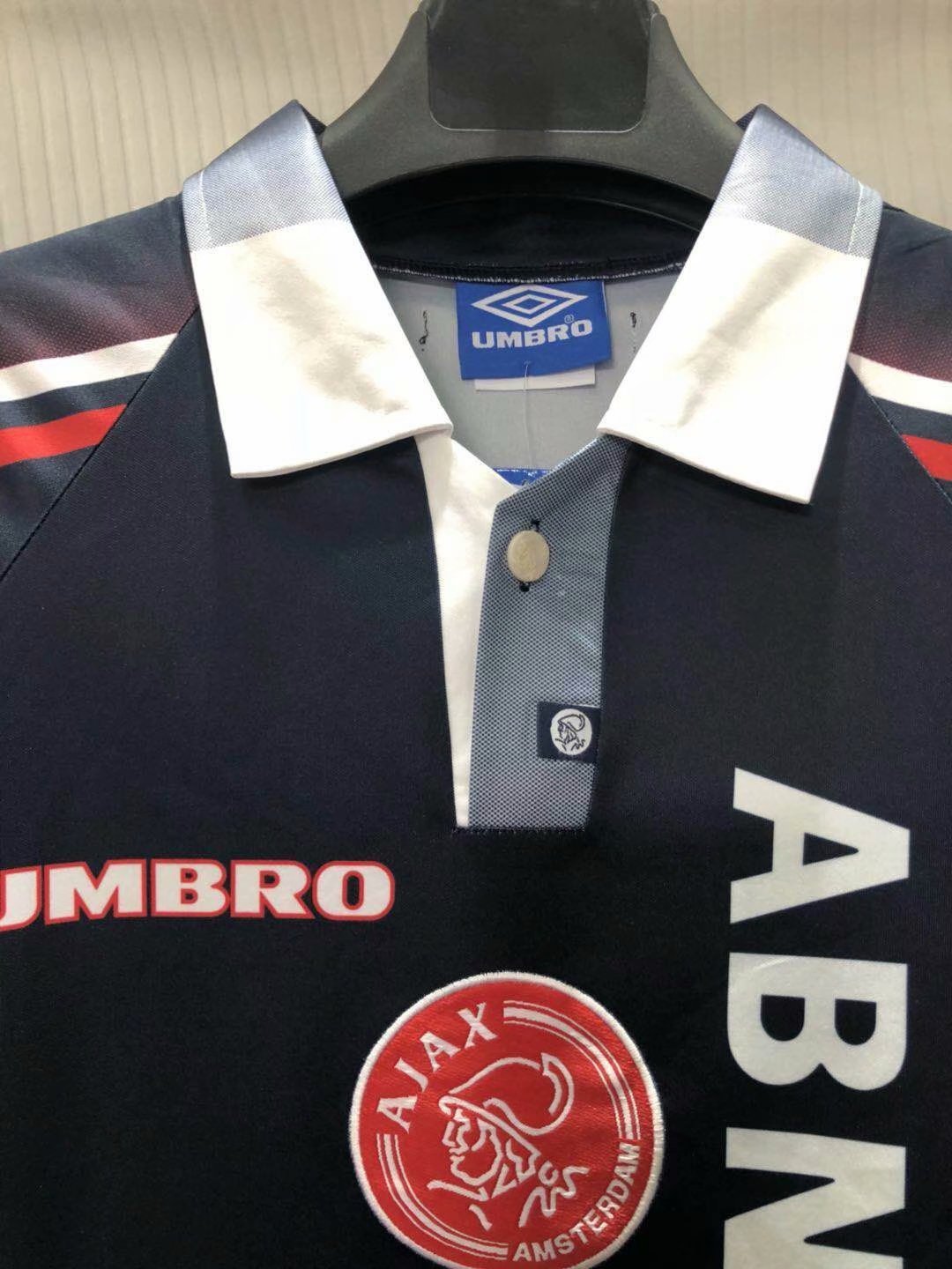 98 Ajax Away Retro Jersey - leoleo123123