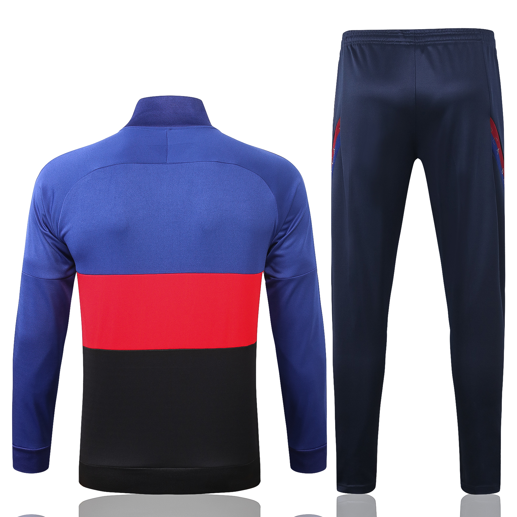 21/22 Barcelona Blue, Red and Black Jacket Tracksuit Thai Quality - leoleo123123