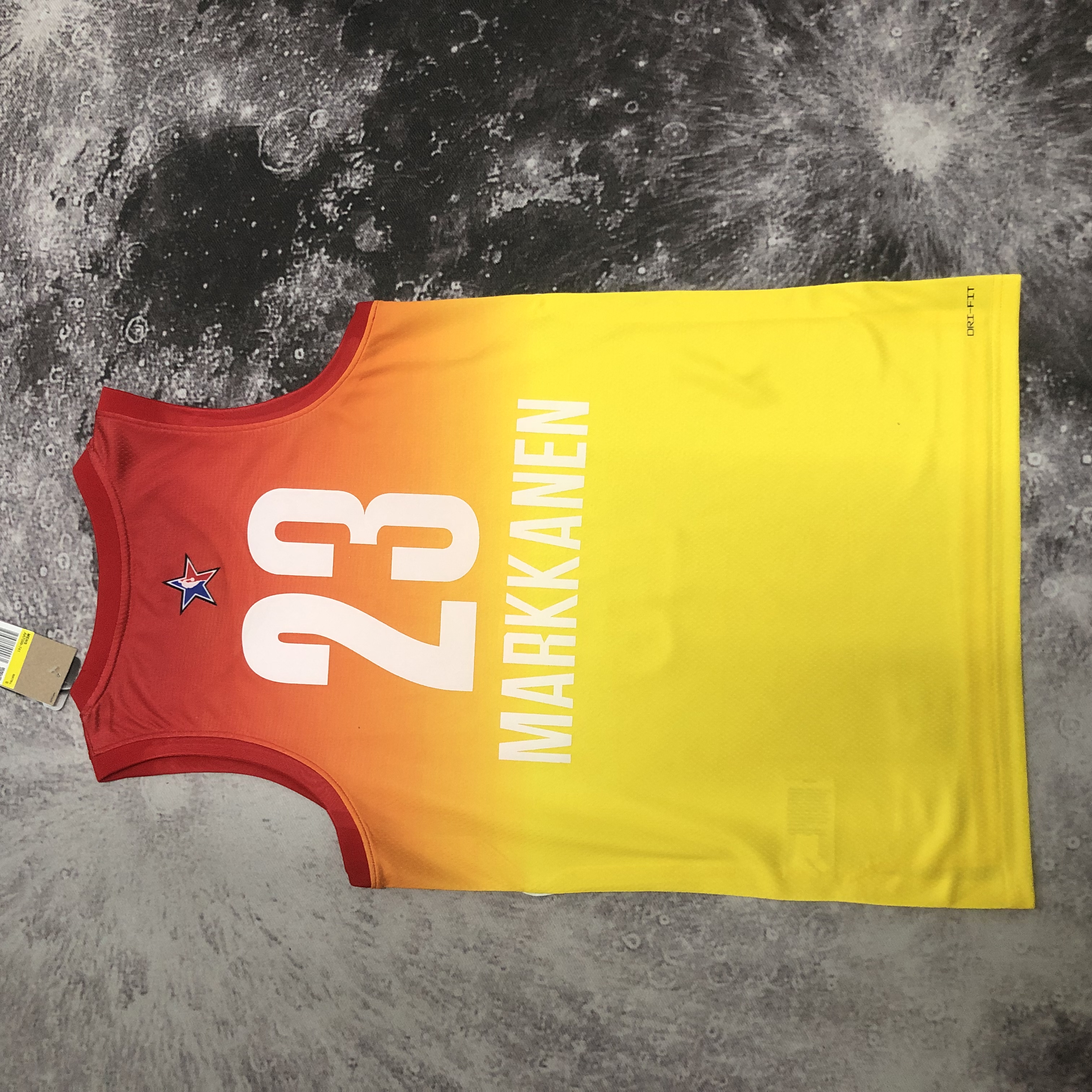 NBA 2023 Men Utah Jazz All Stars #23 MARKKANEN Jersey High Quality Name and Number Print - leoleo123123