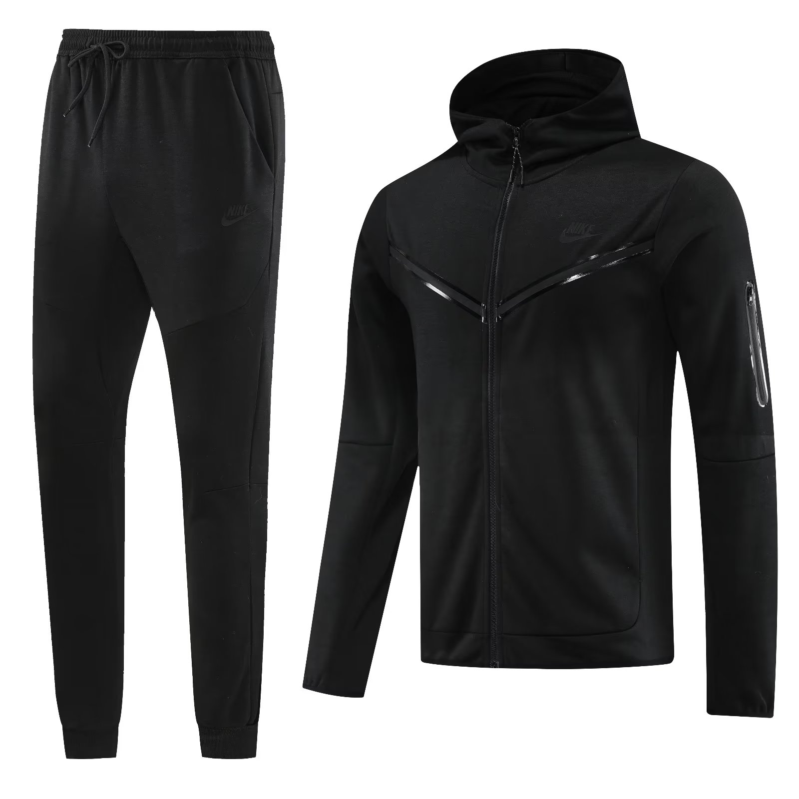 23/24 Nike Jacket Tracksuit Black Color - leoleo123123