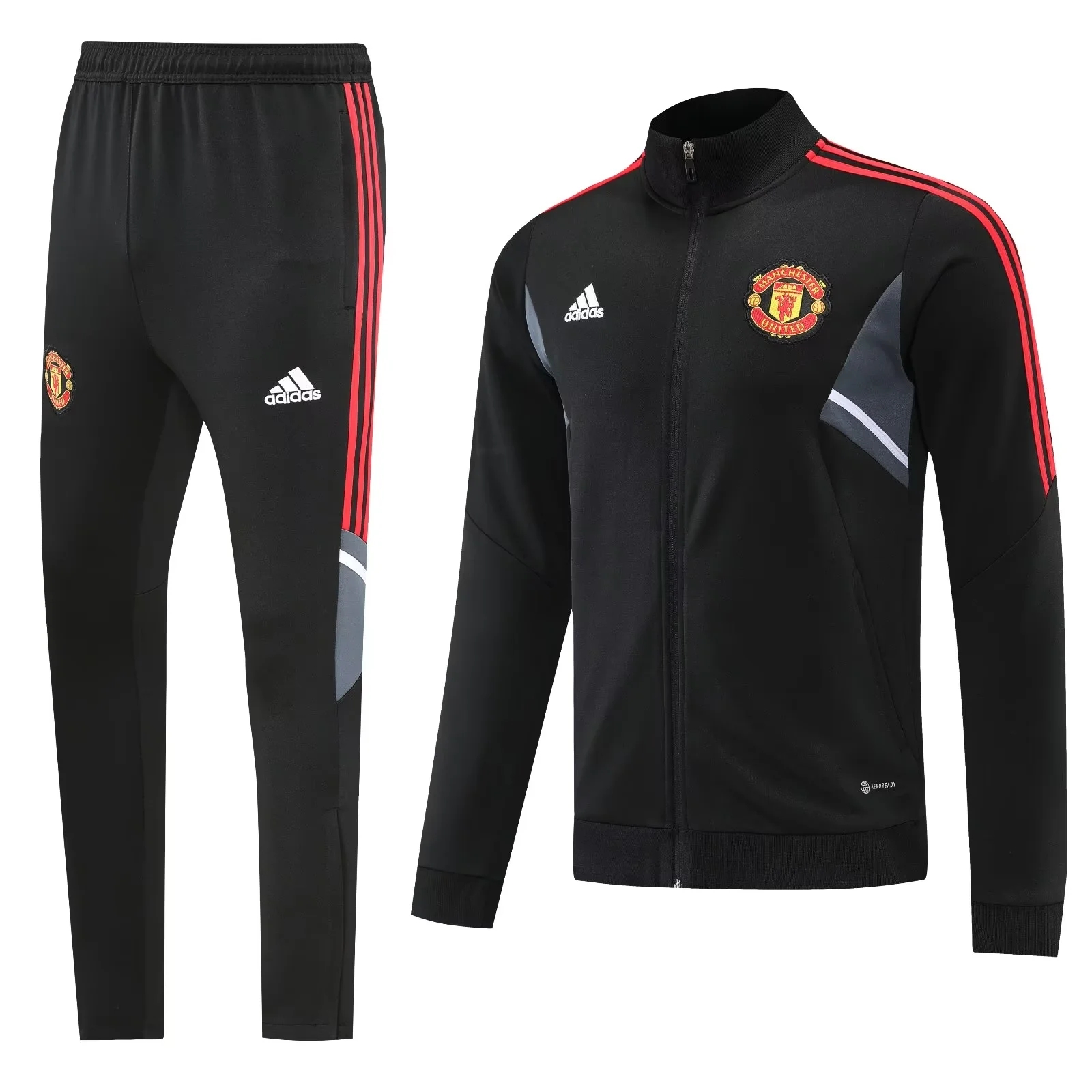 22-23 Man United Black Jacket Tracksuit Thai Quality - leoleo123123