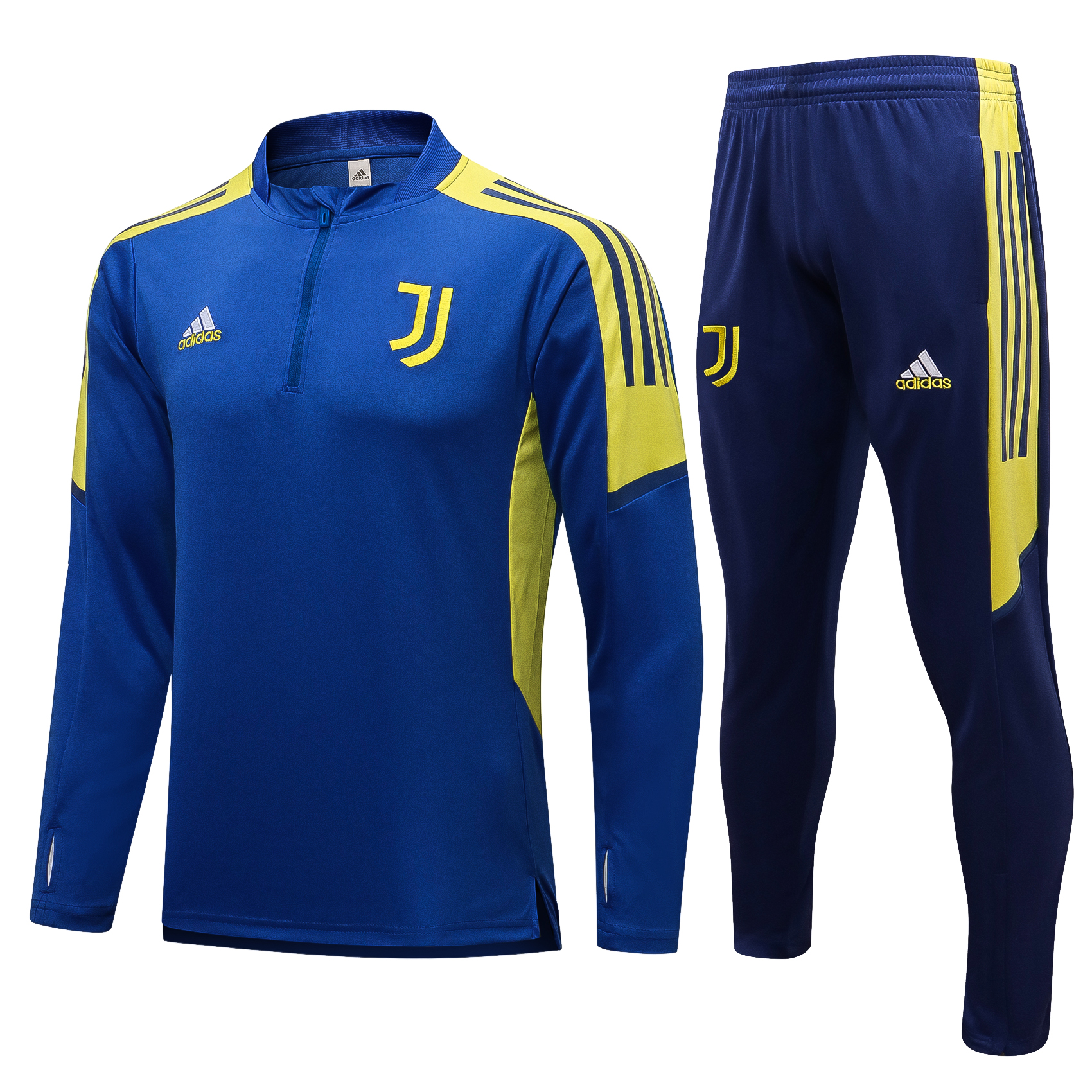 21-22 Juventus Blue Sweater Tracksuit Thai Quality - leoleo123123