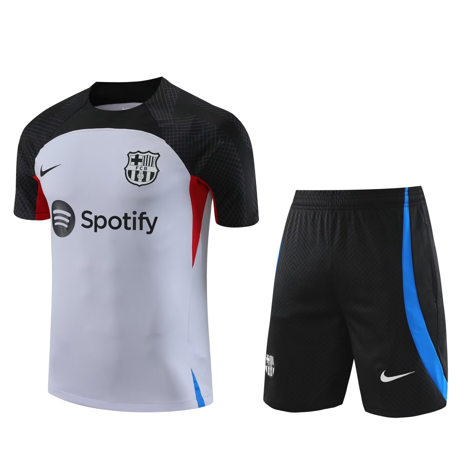 23/24 Barcelona Grey Training Set Jersey - leoleo123123