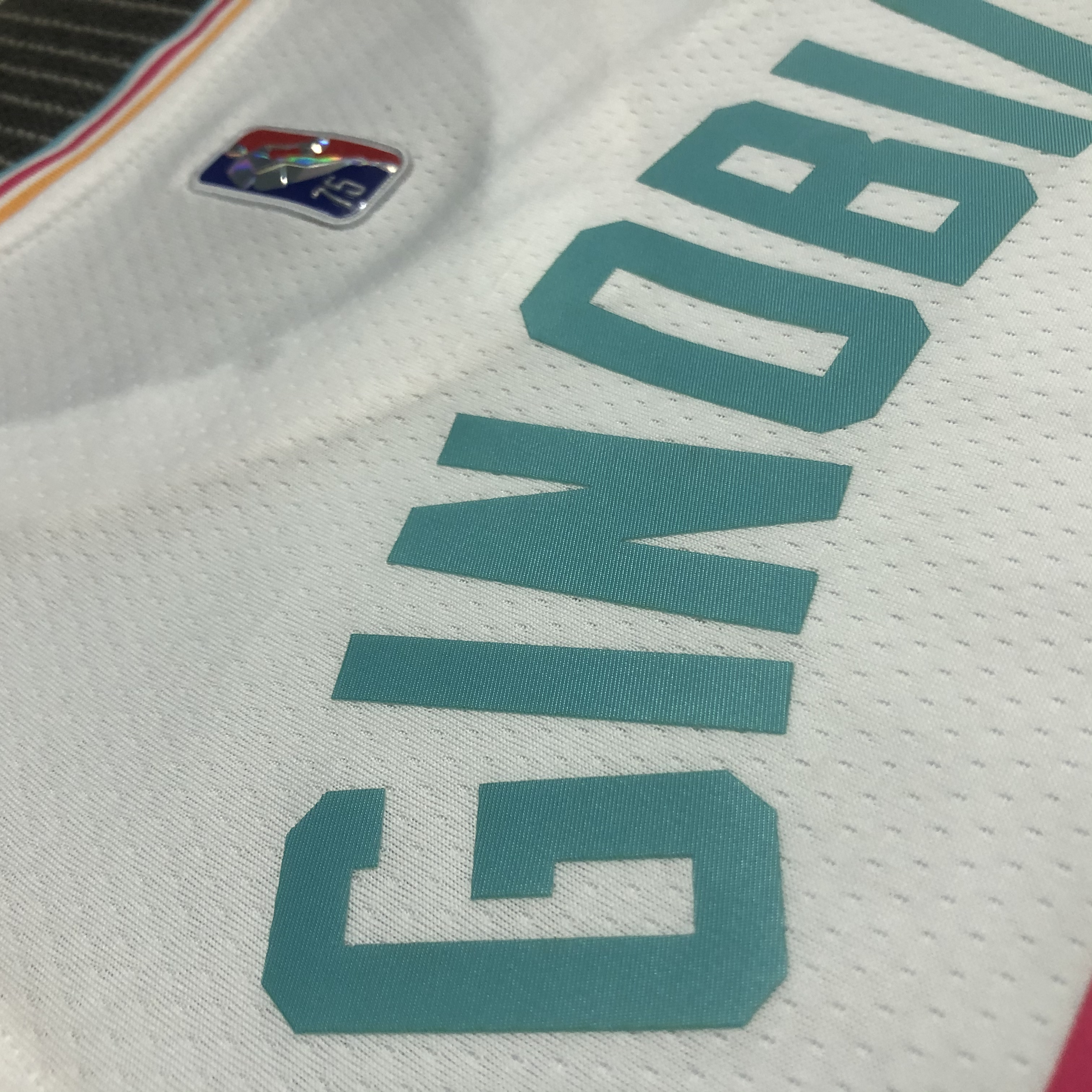 NBA Men 75th Anniversary Season 2022 San Antonio Spurs White #20 GINOBILI Jersey High Quality Name and Number Print - leoleo123123