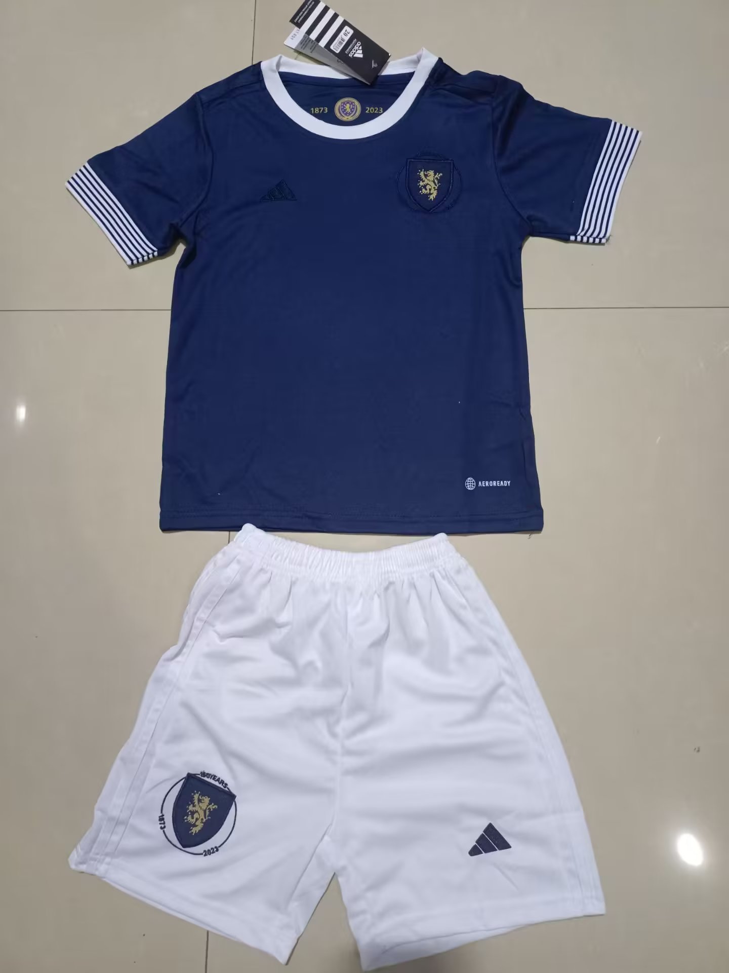 23/24 Scotland Dark Blue Kids Jersey - leoleo123123