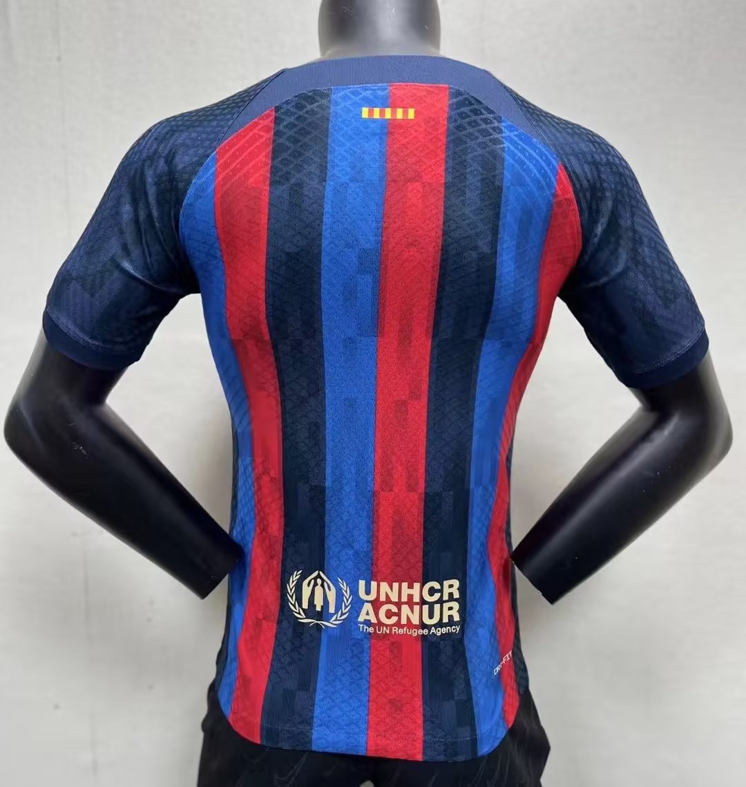 22/23 Barcelona Home Jersey With Special Sponsors Player Version 1:1 Quality - leoleo123123