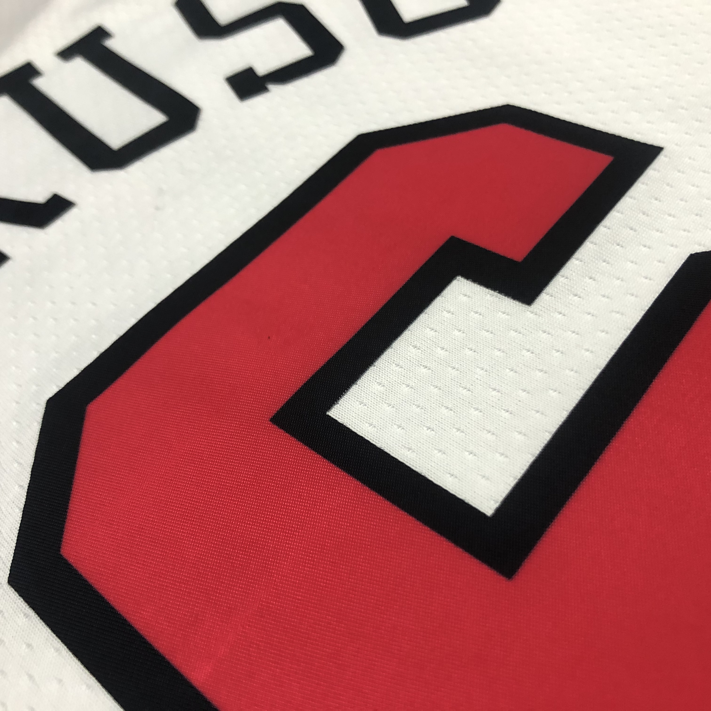 NBA Men 75th Anniversary Chicago Bulls White #6 CARUSO Jersey High Quality Name and Number Print - leoleo123123