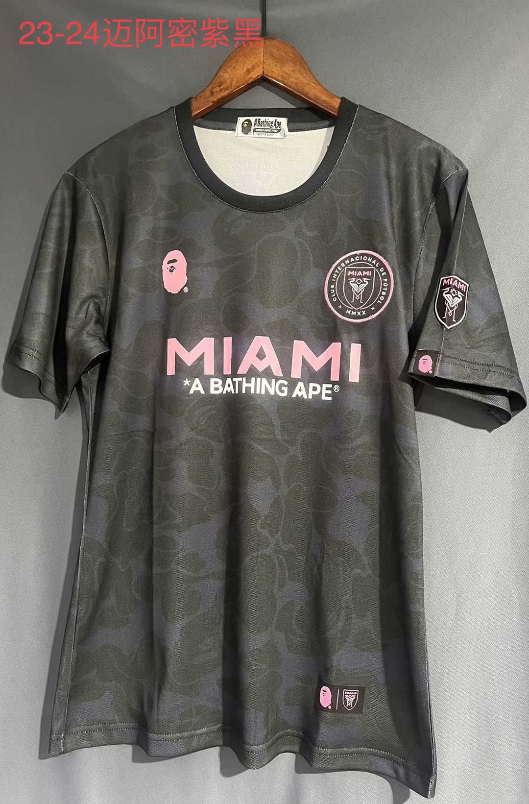 23/24 Miami Training Jersey Black Fans Version Thai Quality - leoleo123123