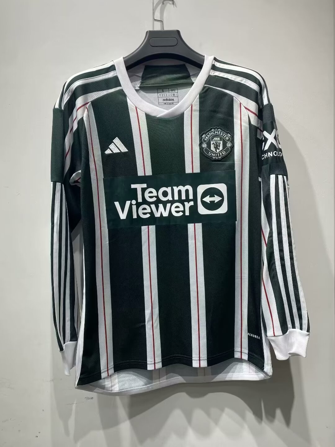 23/24 Man United Away Long Sleeve Jersey Fans Version 1:1 Quality - leoleo123123