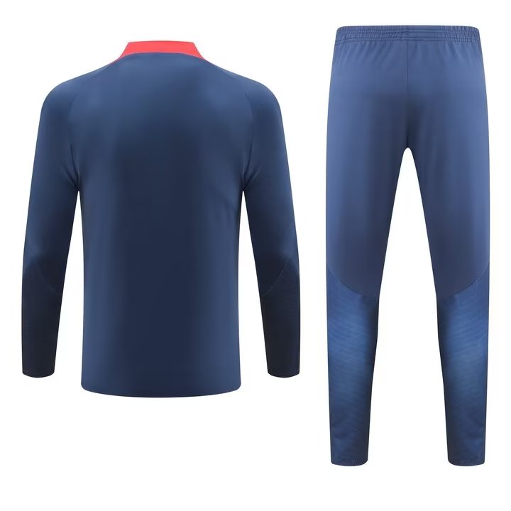 23/24 PSG Black Sweater Tracksuit Thai Quality - leoleo123123