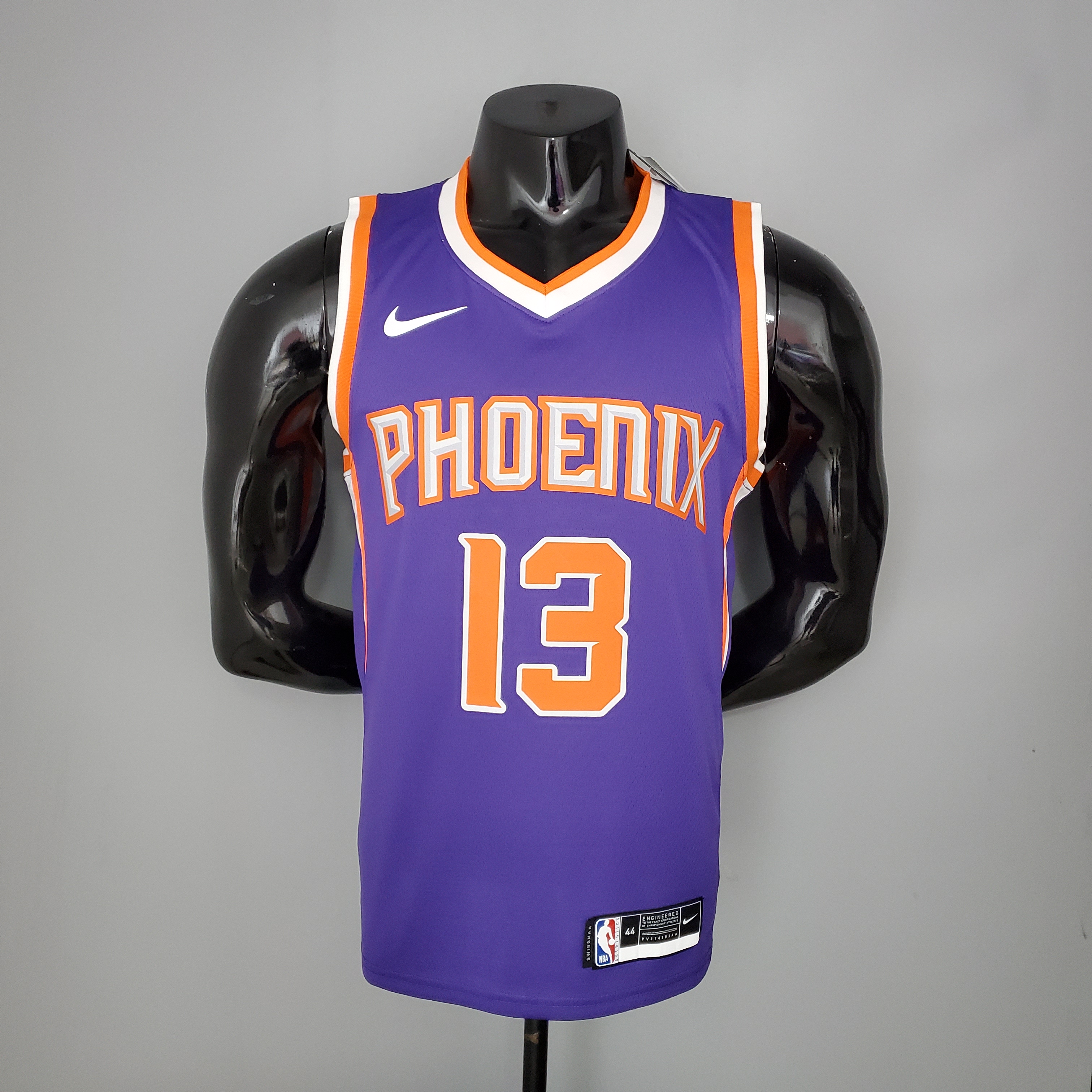 NBA Men Phoenix Suns Purple #13 NASH Jersey High Quality Name and Number Print - leoleo123123