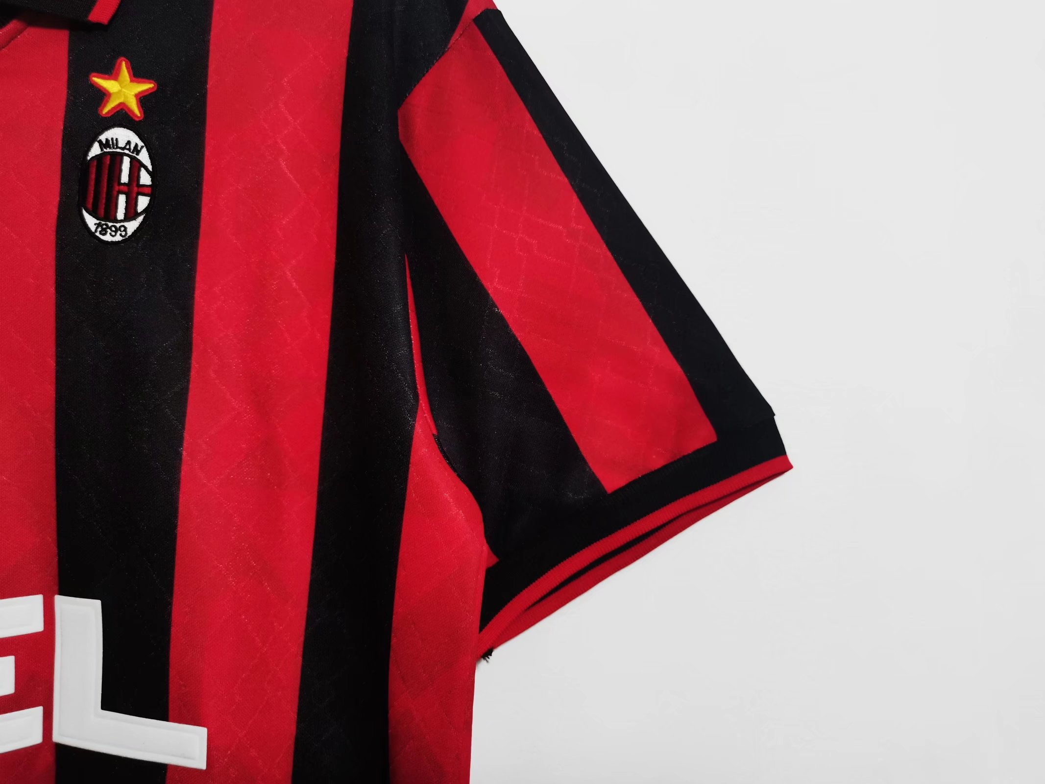 95/96 AC Milan Home Retro Jersey - leoleo123123