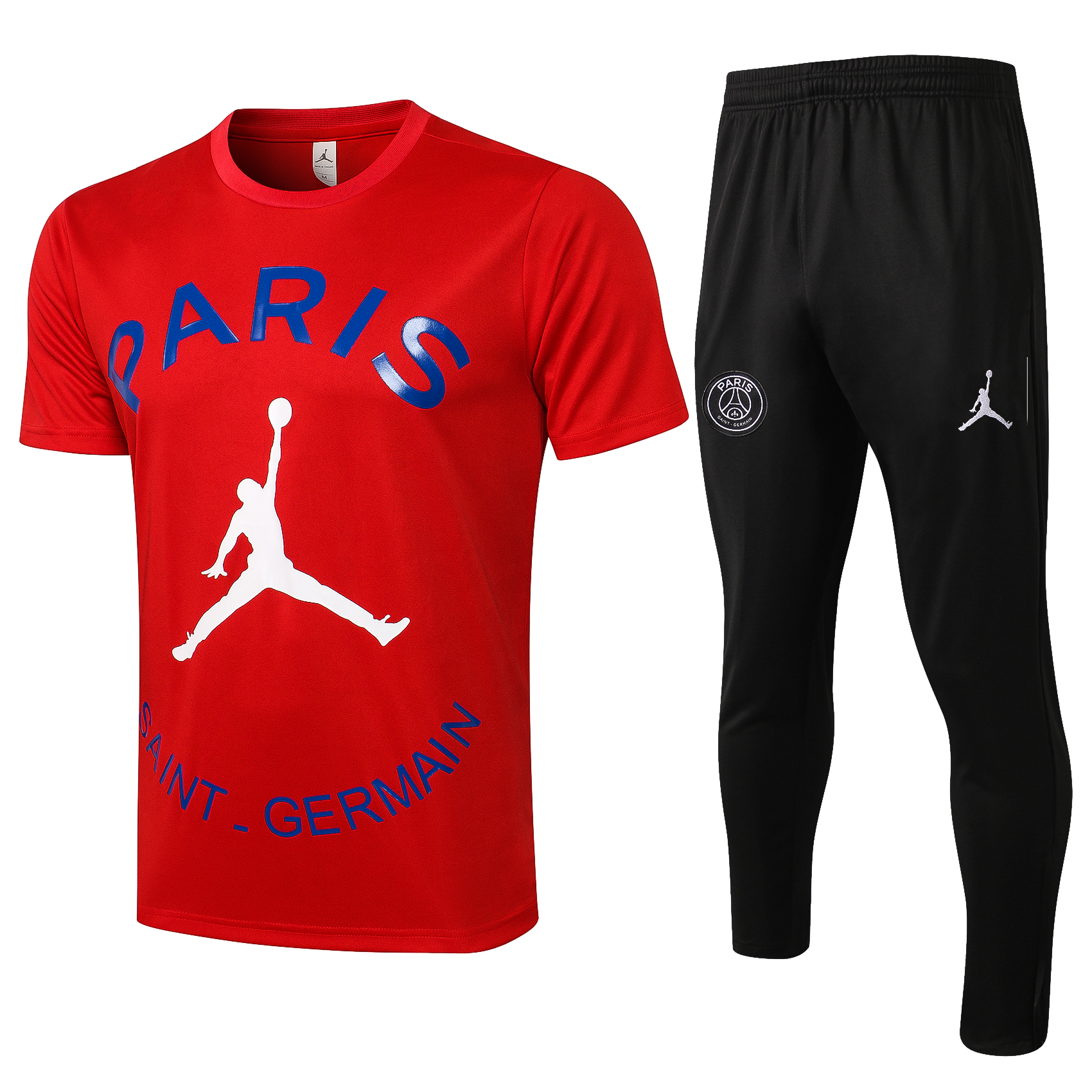 21-22 PSG Jordan Red Training Tracksuit Thai Quality - leoleo123123