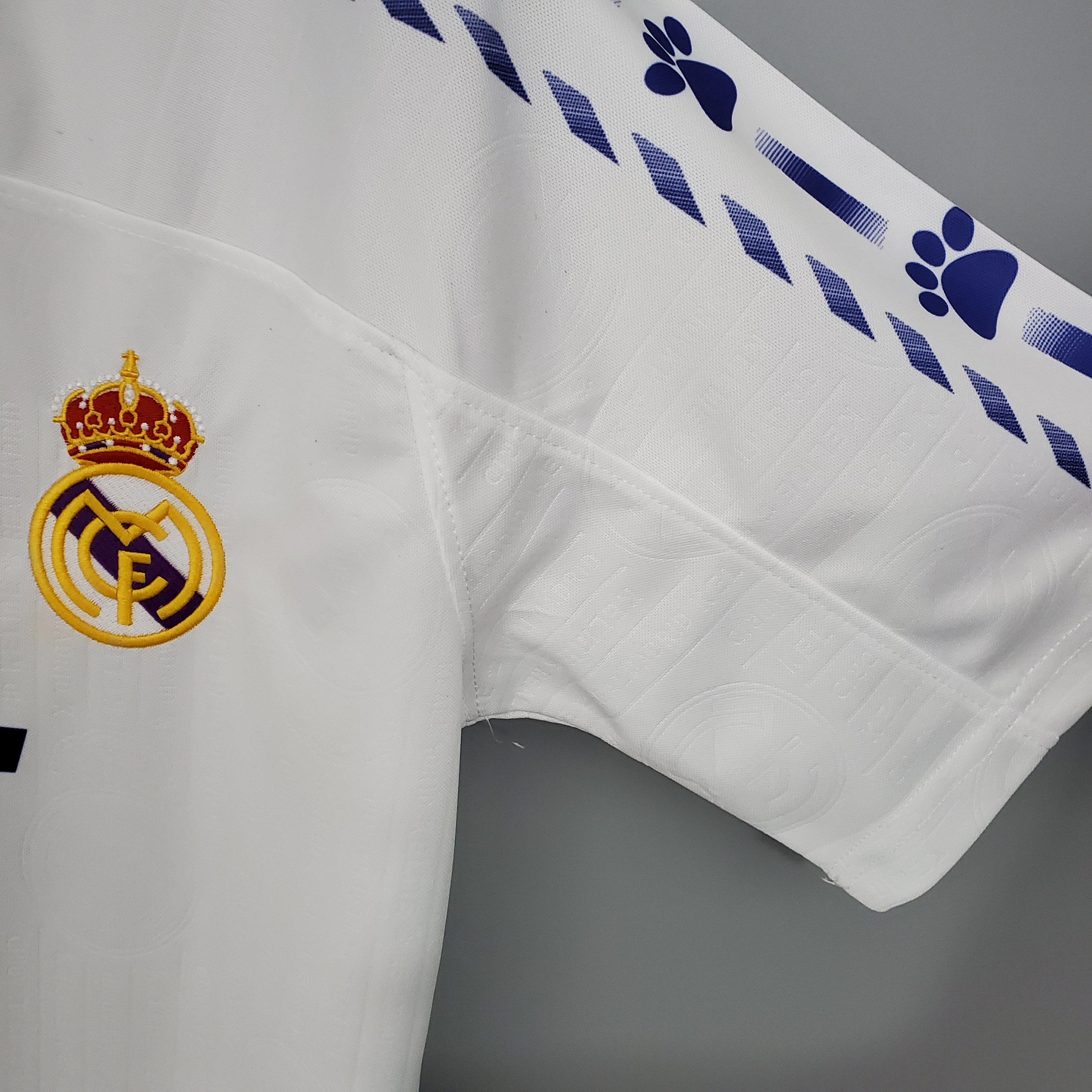 96/97 Real Madrid Home Retro Jersey - leoleo123123