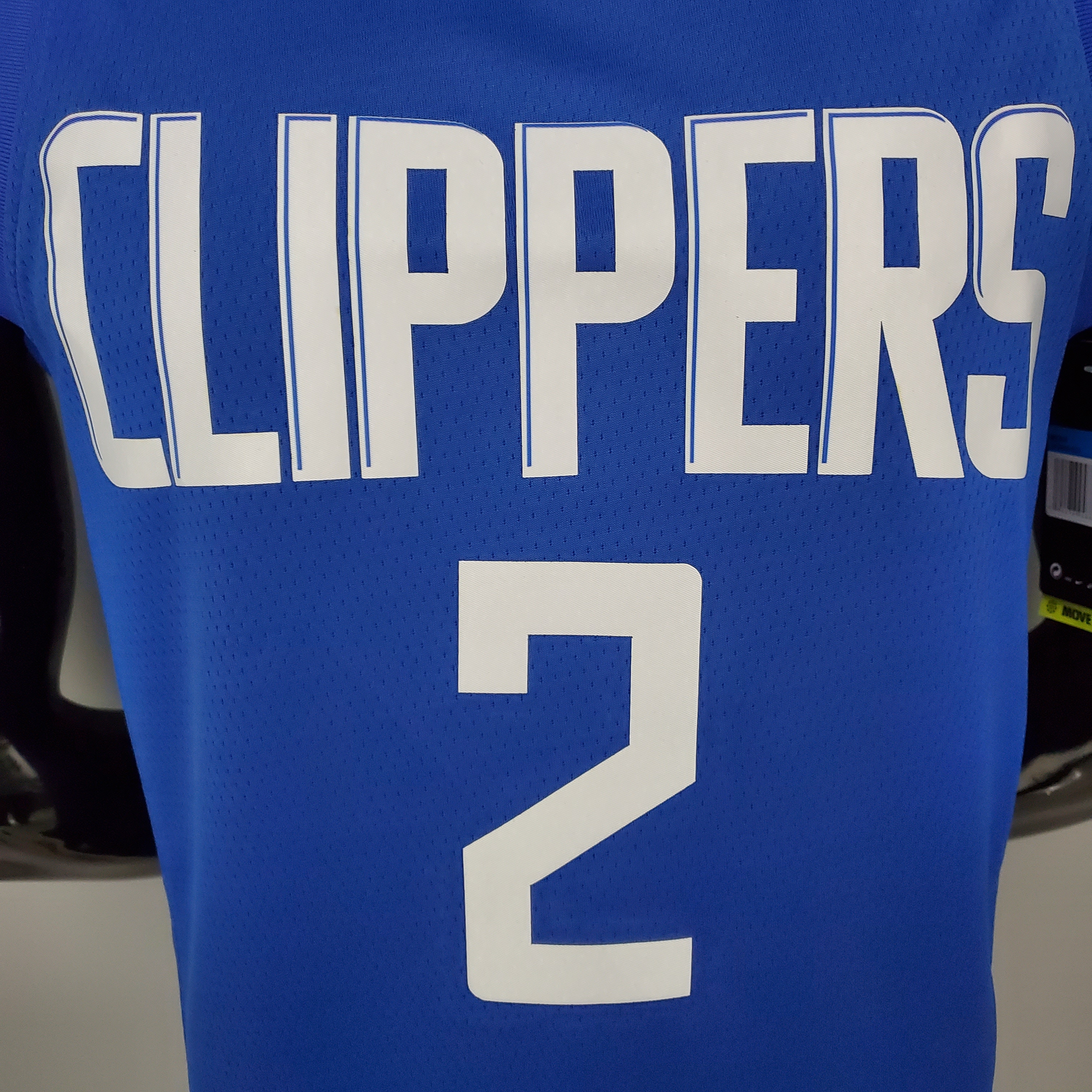 NBA Men Los Angeles Clippers Blue LEONARD#2 Jersey High Quality Name and Number Print - leoleo123123