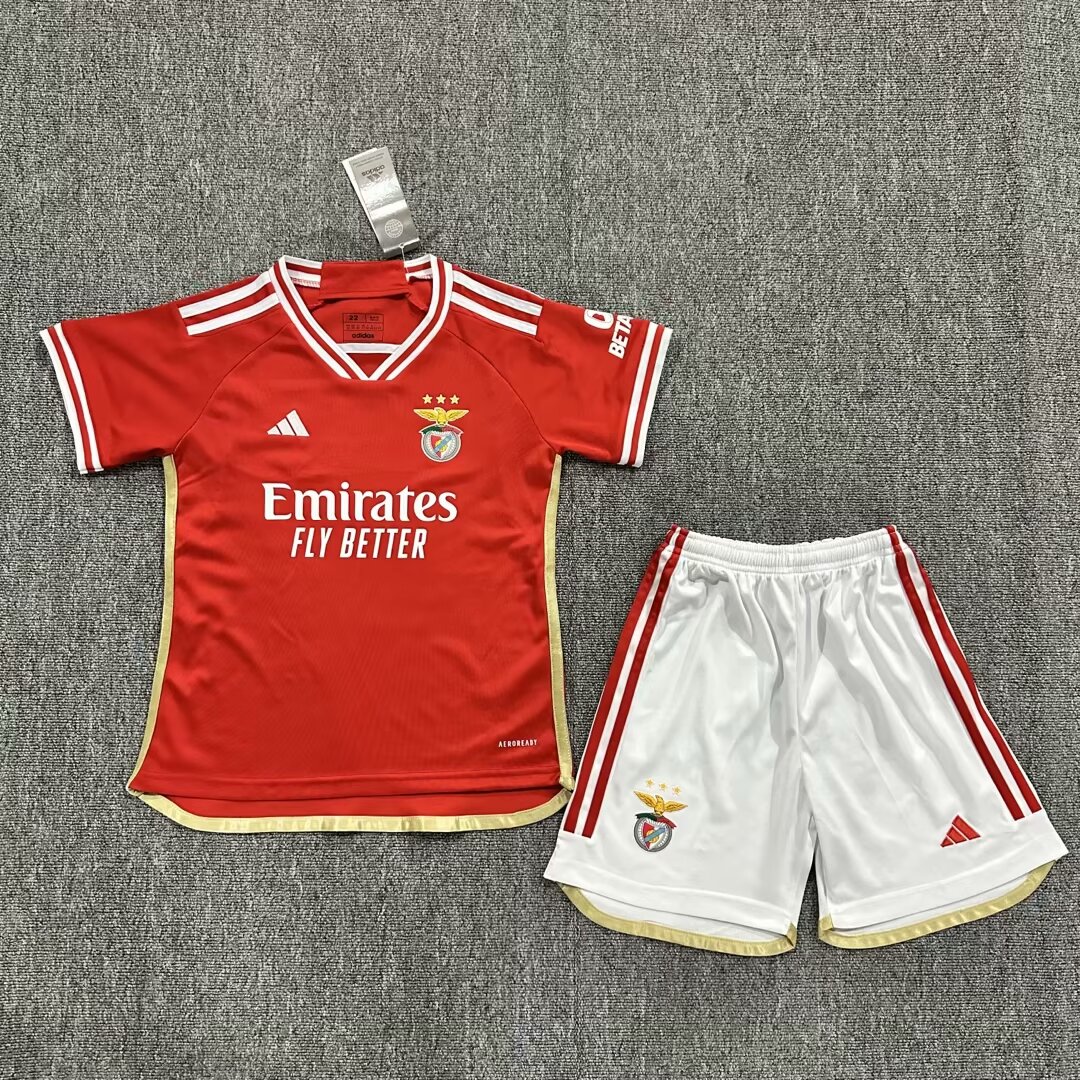 23/24 Benfica Home Kids Jersey - leoleo123123