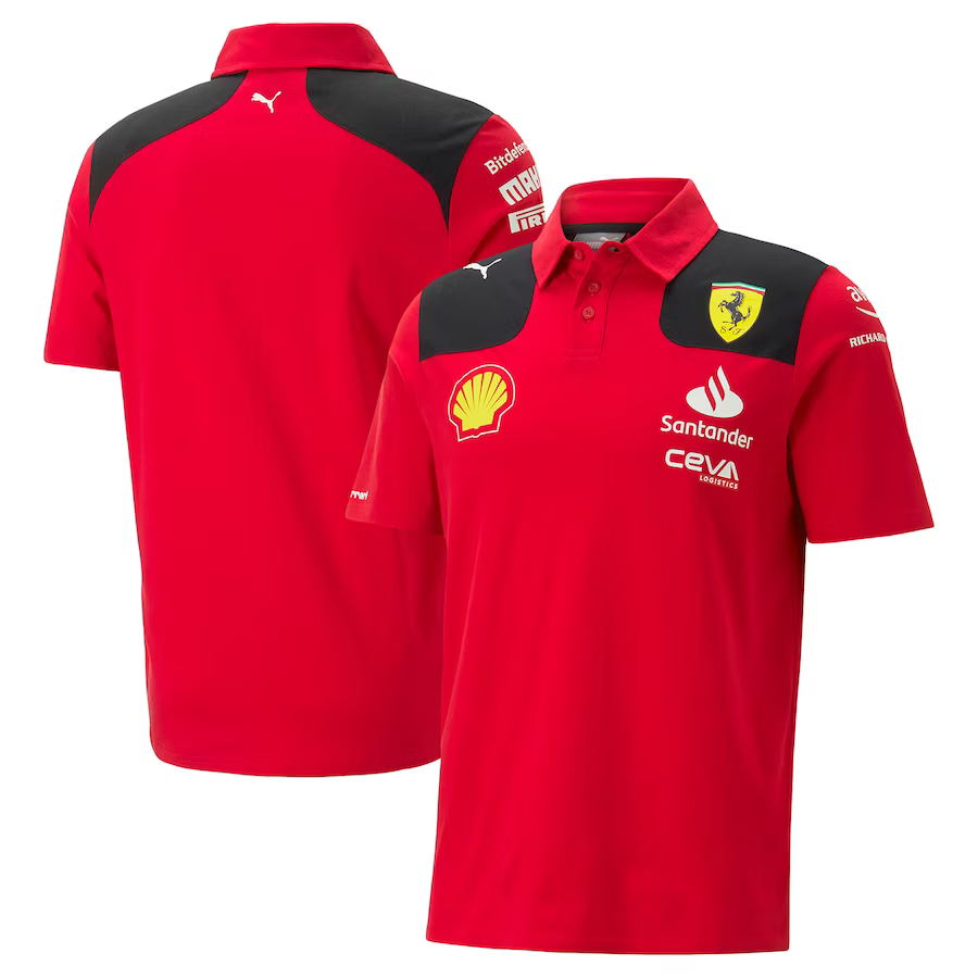 2023 Ferrari F1 Team POLO T-Shirt - leoleo123123