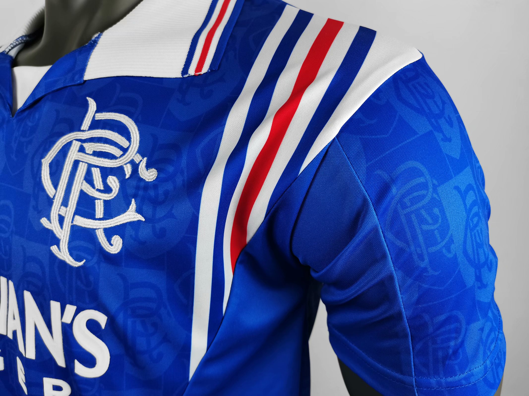 96-97 Rangers Retro Jersey Thai Quality - leoleo123123