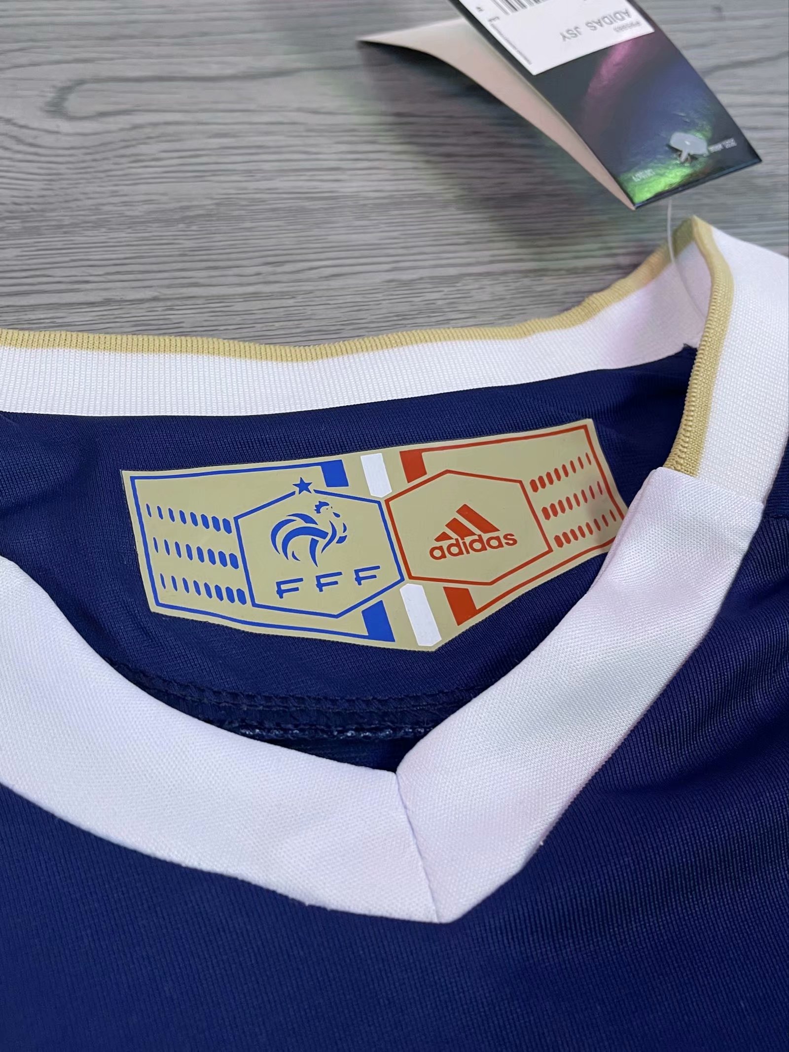 2010 France Home Retro Jersye - leoleo123123