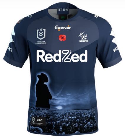 Rugby Season 2021 Melbourne Storm Commemorative Rugby Jersey High Quality - leoleo123123