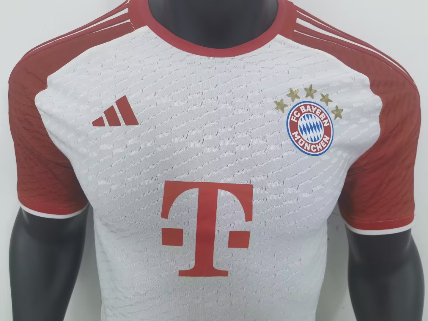23/24 Bayern Munich White Jersey Player Version 1:1 Quality - leoleo123123